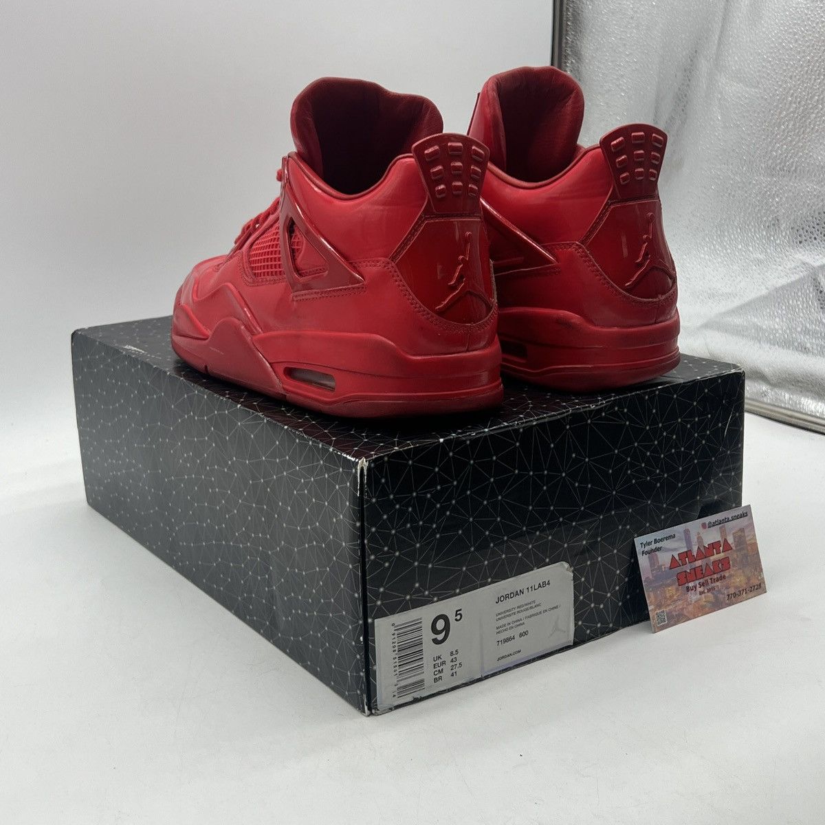 Jordan Brand Air Jordan 4 11lab4 Size US 9.5 / EU 42-43 - 4 Thumbnail