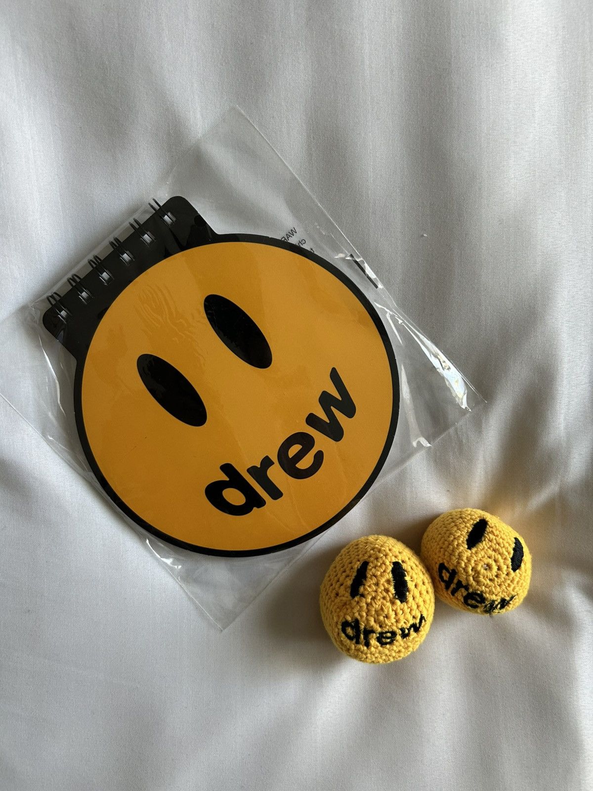 Drew House × Justin Bieber Drew House Mascot Hacky Sack Foot Bag Notepad Bundle Size ONE SIZE - 1 Thumbnail