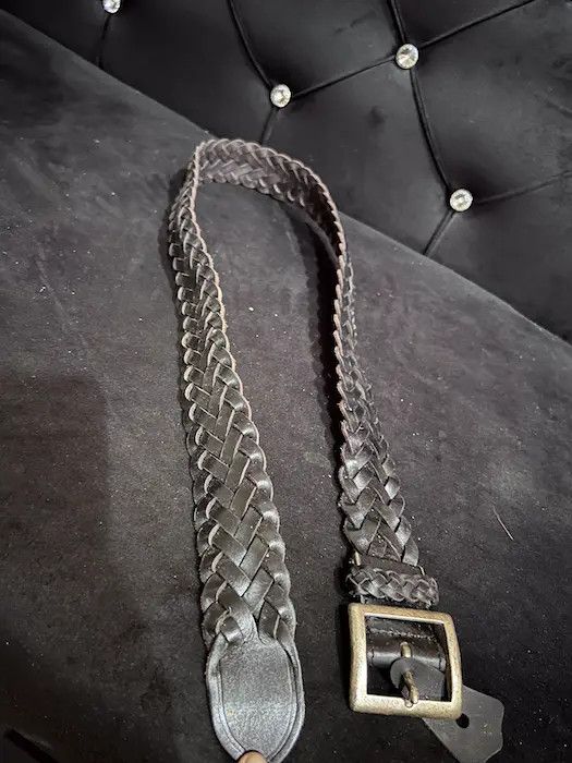Leather Unbrand Leather Buckle Belt Size ONE SIZE - 6 Thumbnail