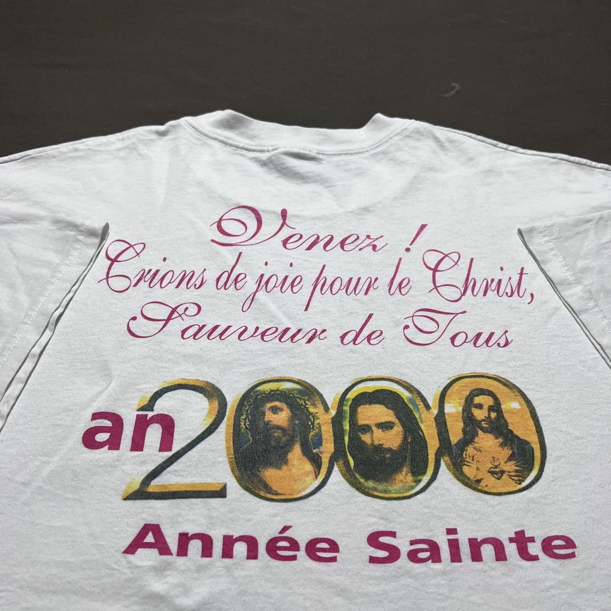 Vintage Vintage Y2K Great Jubilee Jesus God Holy Bible Promo Tee XL Size US XL / EU 56 / 4 - 1 Thumbnail