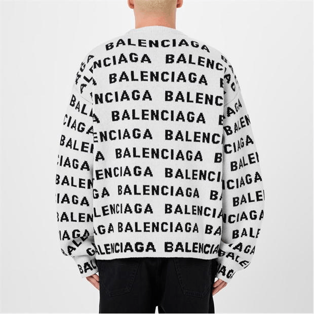 All-Over Logo Sweater