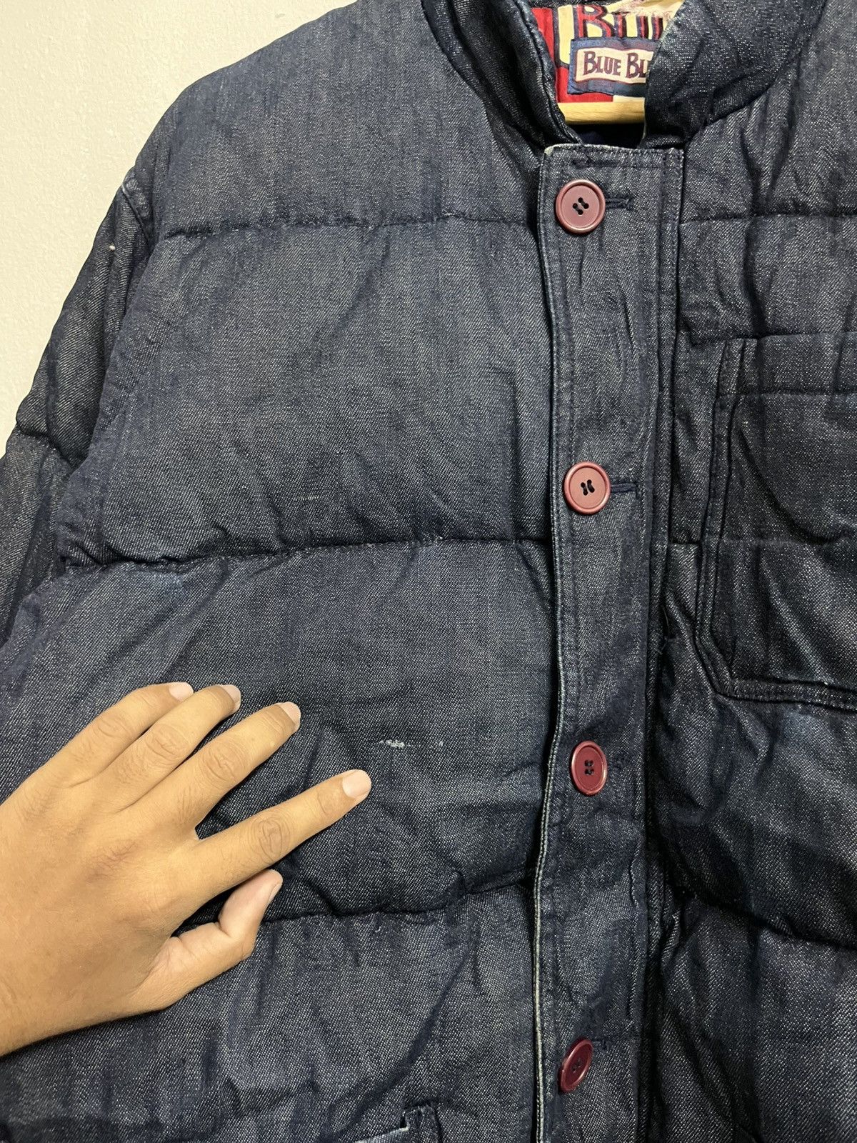 Blue Blue Japan 💥COLLECTORS ITEM💥BLUE BLUE JAPAN X HR MARKET INDIGO DENIM Size US L / EU 52-54 / 3 - 7 Thumbnail