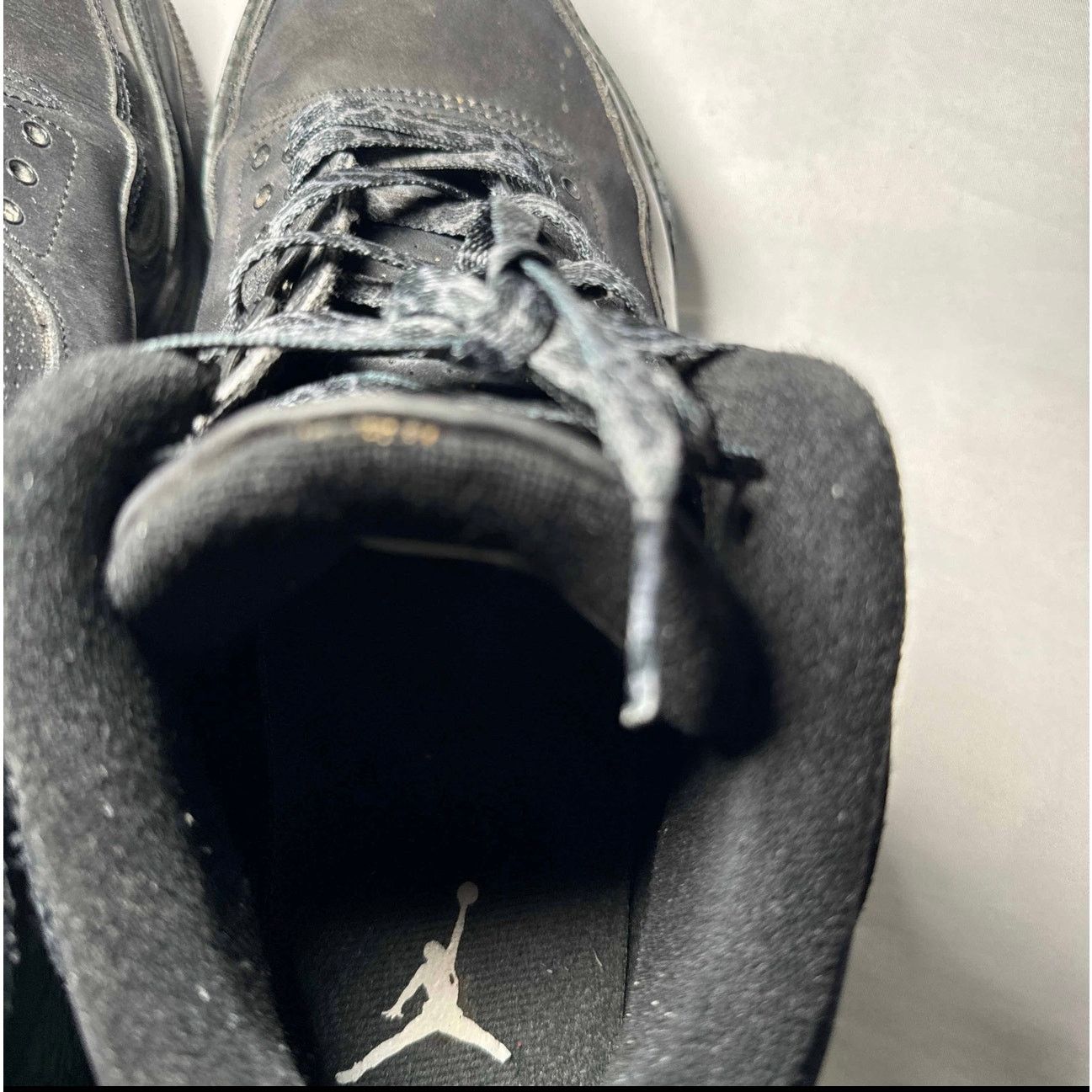 Jordan Brand × Nike Size 9 - Nike Air Jordan 3 Retro Black Cat 2025 Men's Shoes Size US 9 / EU 42 - 5 Thumbnail