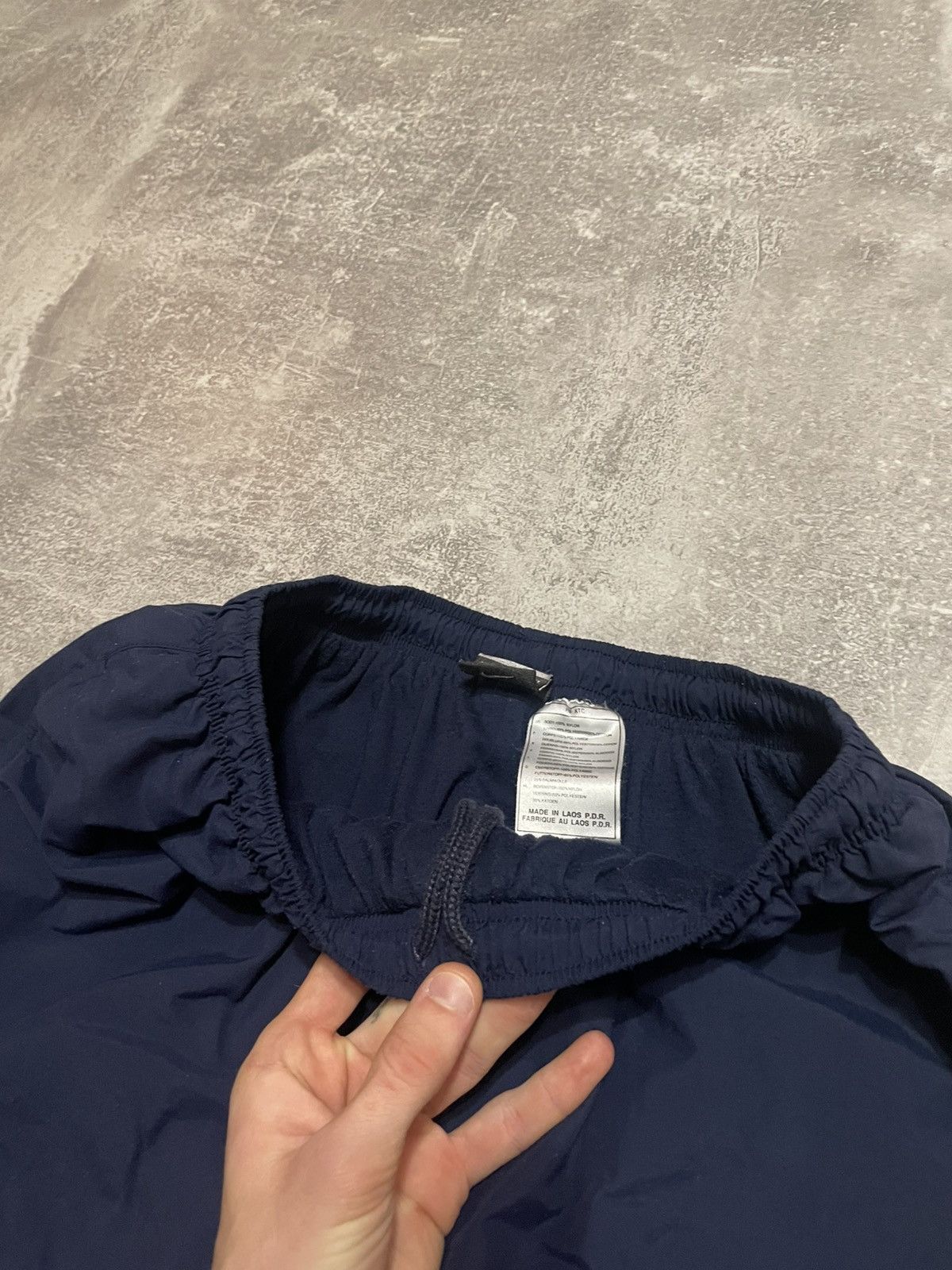 Nike Vintage Nike Parachute Nylon Track Pants Navy Blue Size M Size US 32 / EU 48 - 7 Thumbnail
