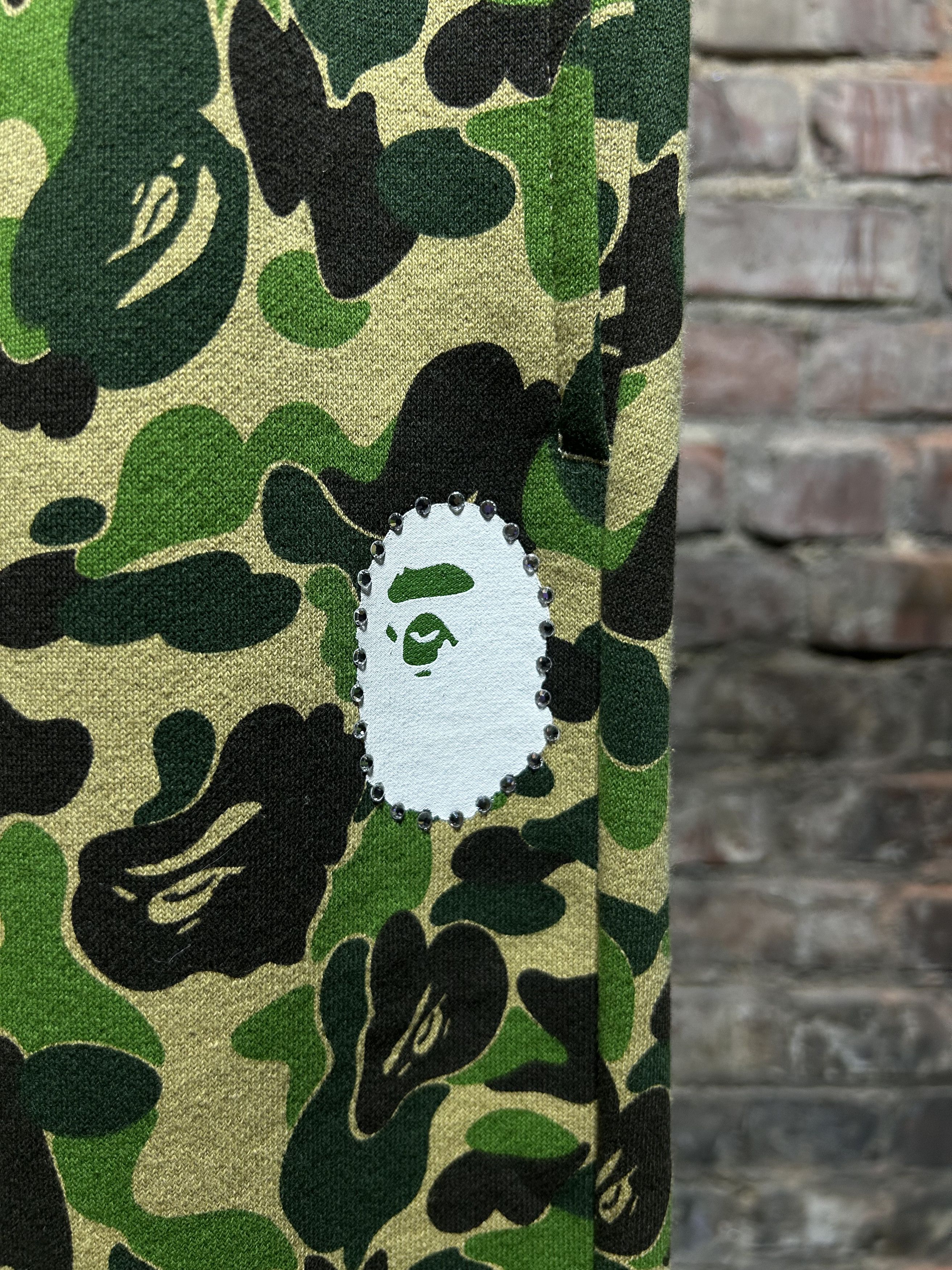 Bape BAPE ABC Camo Crystal Apehead Sweats Size US 38 / EU 54 - 2 Thumbnail