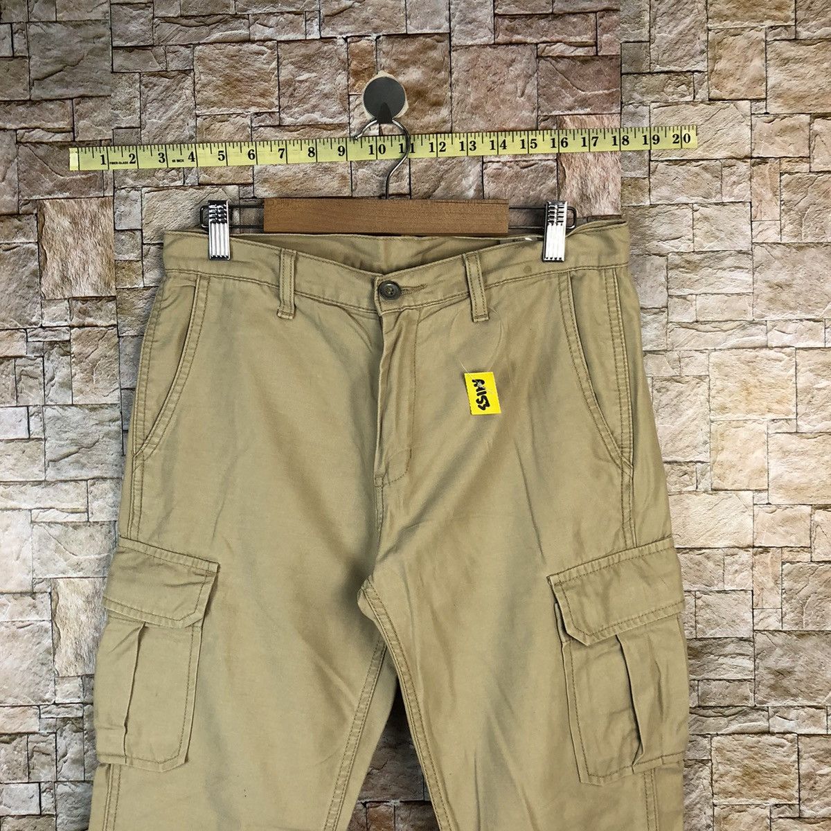 LOWRYS FARM Lowrys Farm Brown Cargo Multipocket Pants #A1153 Size US 30 / EU 46 - 4 Thumbnail