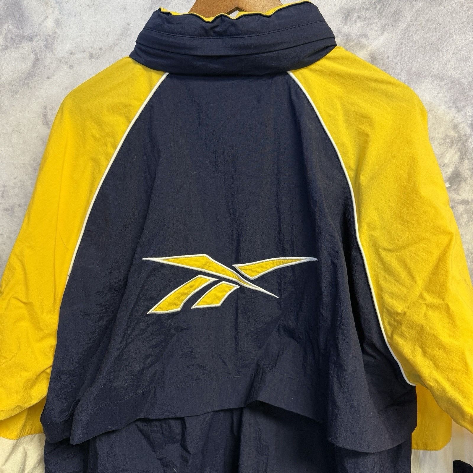 Reebok × Vintage Vintage Reebok Windbreaker Jacket Mens Large Half Zip Active Size US L / EU 52-54 / 3 - 4 Thumbnail