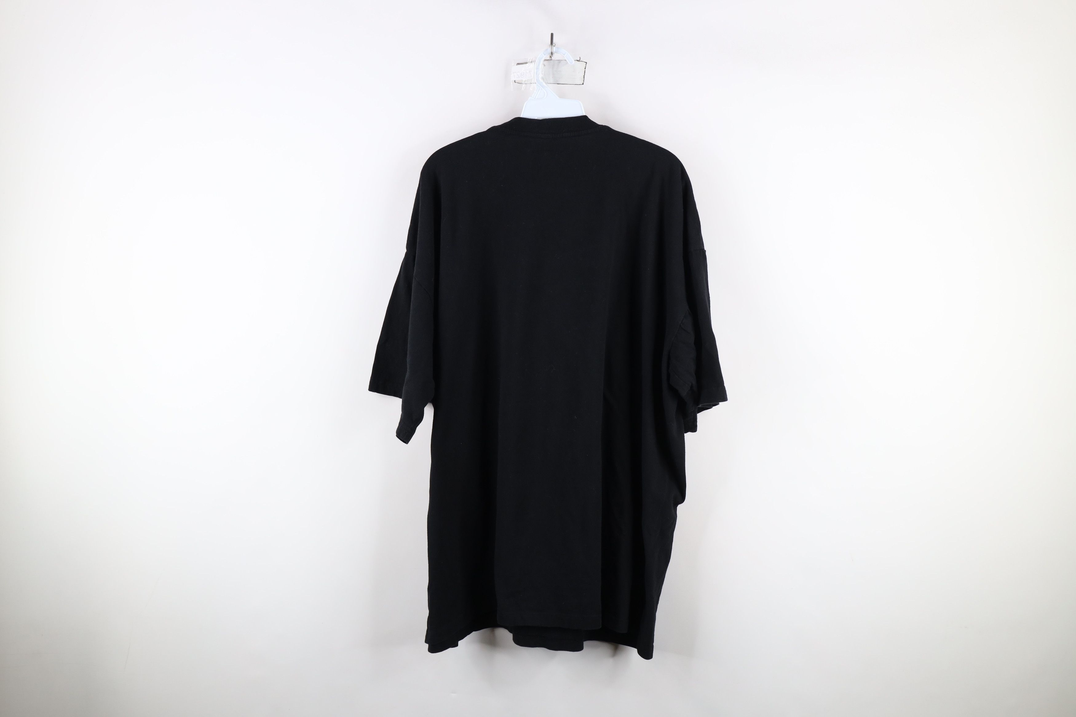 Vintage Vintage Y2K Streetwear Spell Brooklyn Tribal T-Shirt Black Size US XXL / EU 58 / 5 - 10 Thumbnail
