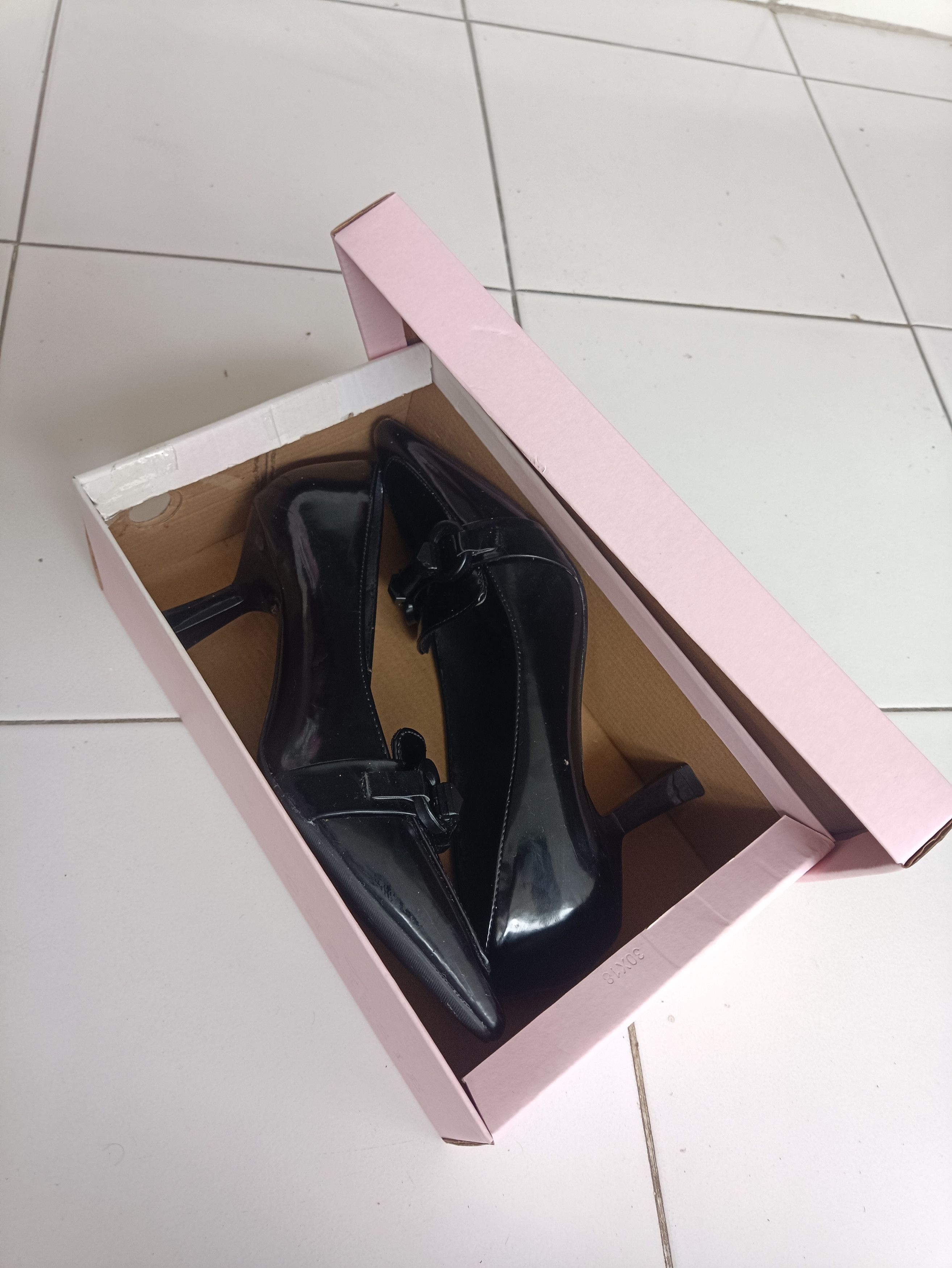 Other Chrissie heels full black Size US 8 / IT 38 - 2 Thumbnail