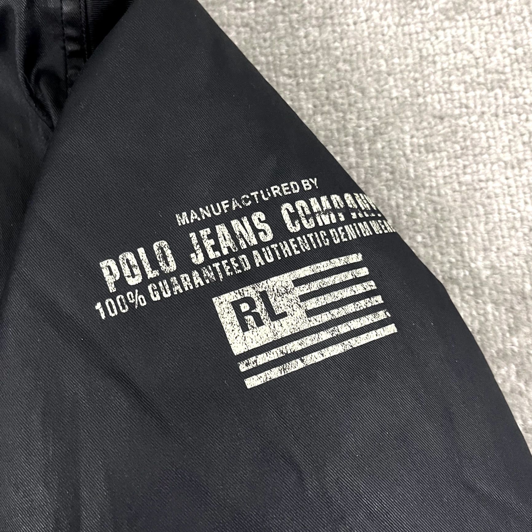 Polo Ralph Lauren VINTAGE POLO Jeans Co RALPH LAUREN Jacket Mens Medium Dark Blue Lined Nautical Vintage Size US M / EU 48-50 / 2 - 2 Thumbnail