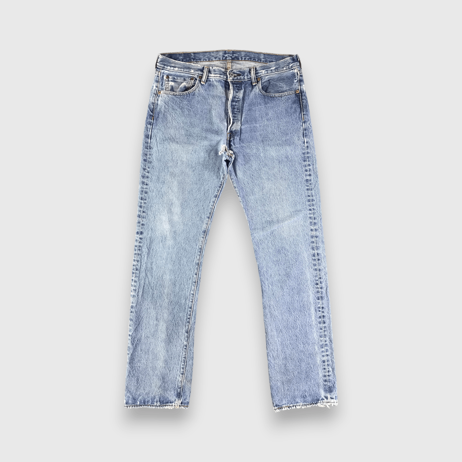 Levi's Vintage Blue Wash Levis 501 Jeans-J3065 Size US 36 / EU 52 - 1 Thumbnail