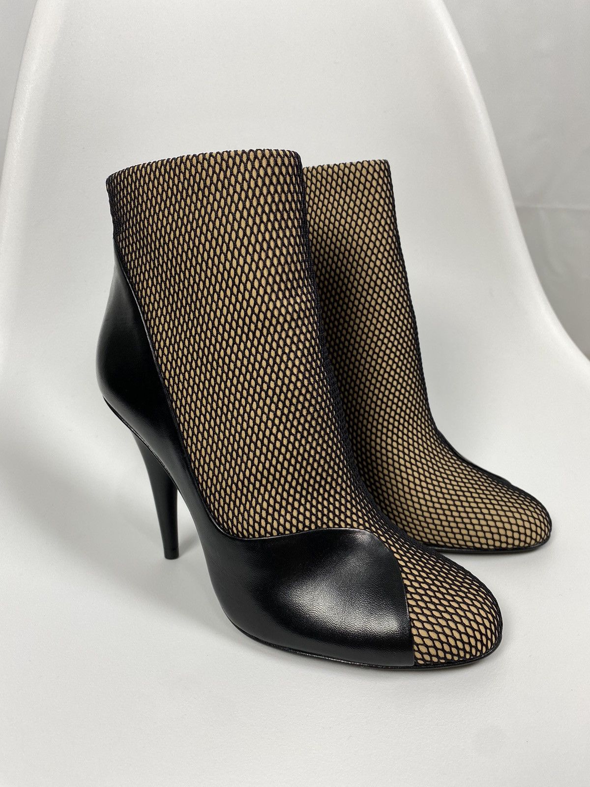 3.1 Phillip Lim 3.1 Phillip Lim Leather Ankle Boots with mesh covered insert Size US 6.5 / IT 36.5 - 1 Thumbnail