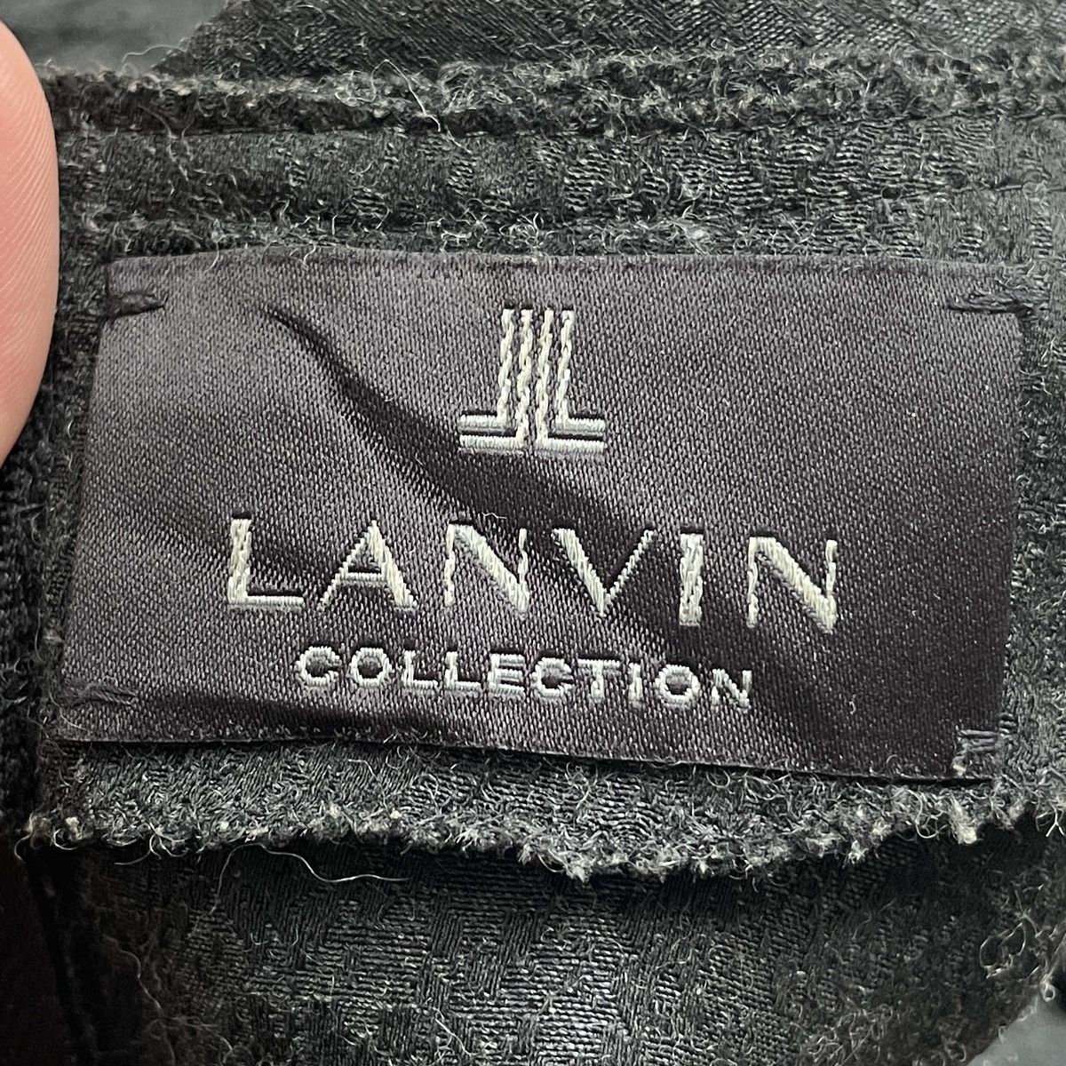 Designer × Lanvin × Vintage Vintage Brand Lanvin Half Zipper Jacket 2000s Size US M / EU 48-50 / 2 - 9 Thumbnail