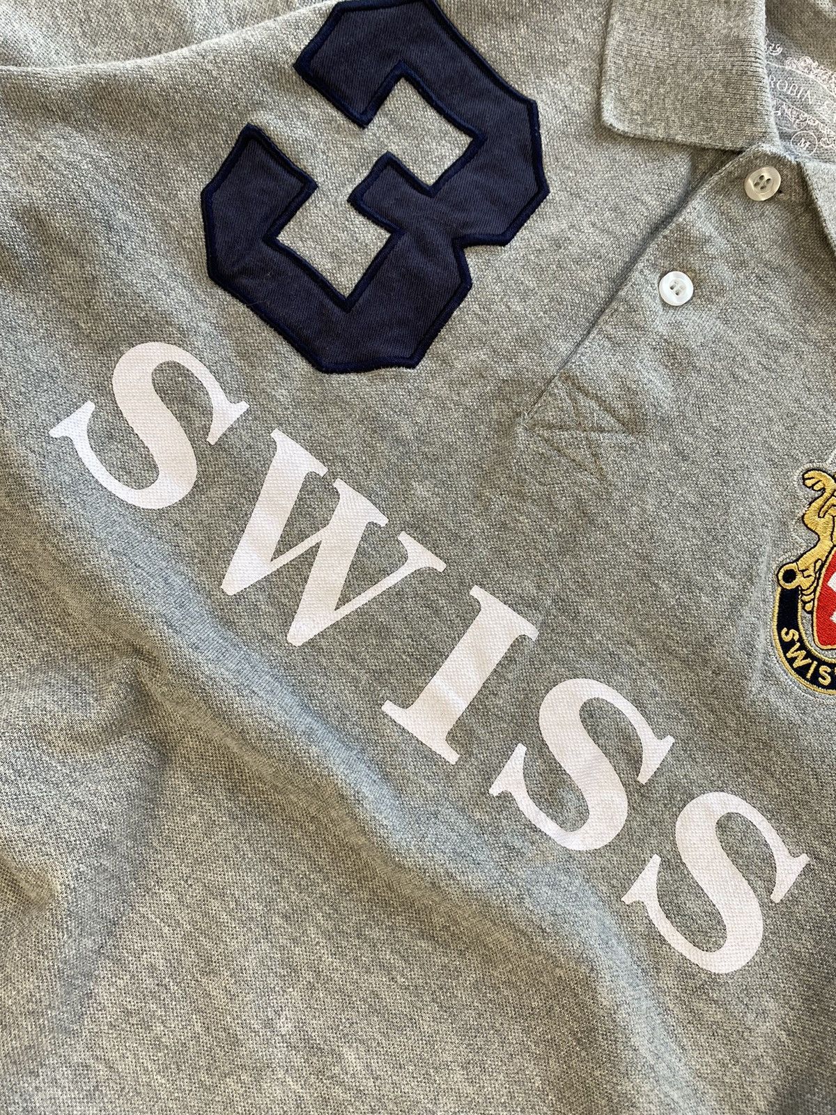 Robin Ruth × Vintage Rare Robin Rutn #3 Original Swiss Polo Chief Keef Style Y2K Size US M / EU 48-50 / 2 - 10 Thumbnail