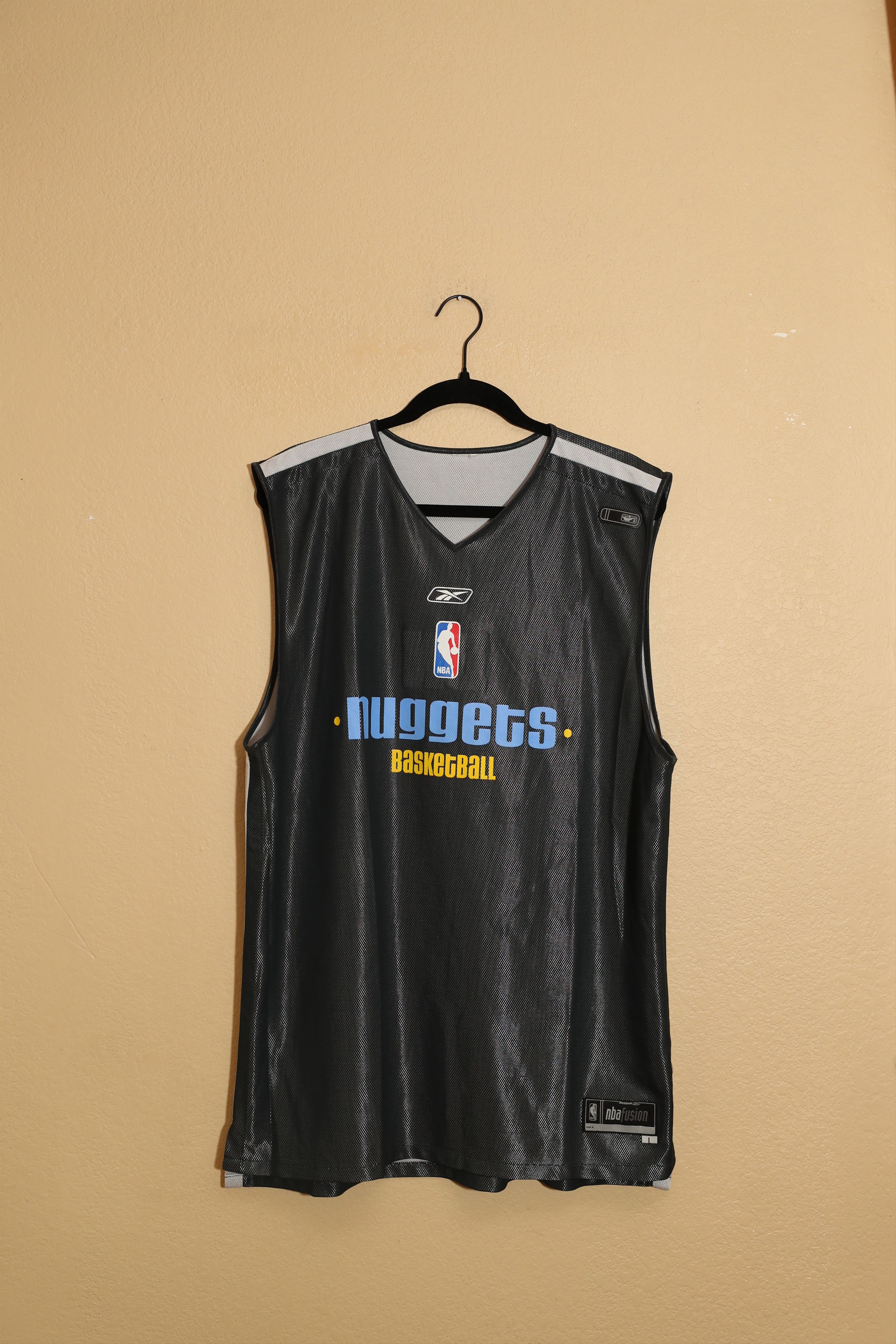 Reebok Nuggets NBA Fusion Basketball Jersey (L) Size US L / EU 52-54 / 3 - 1 Thumbnail