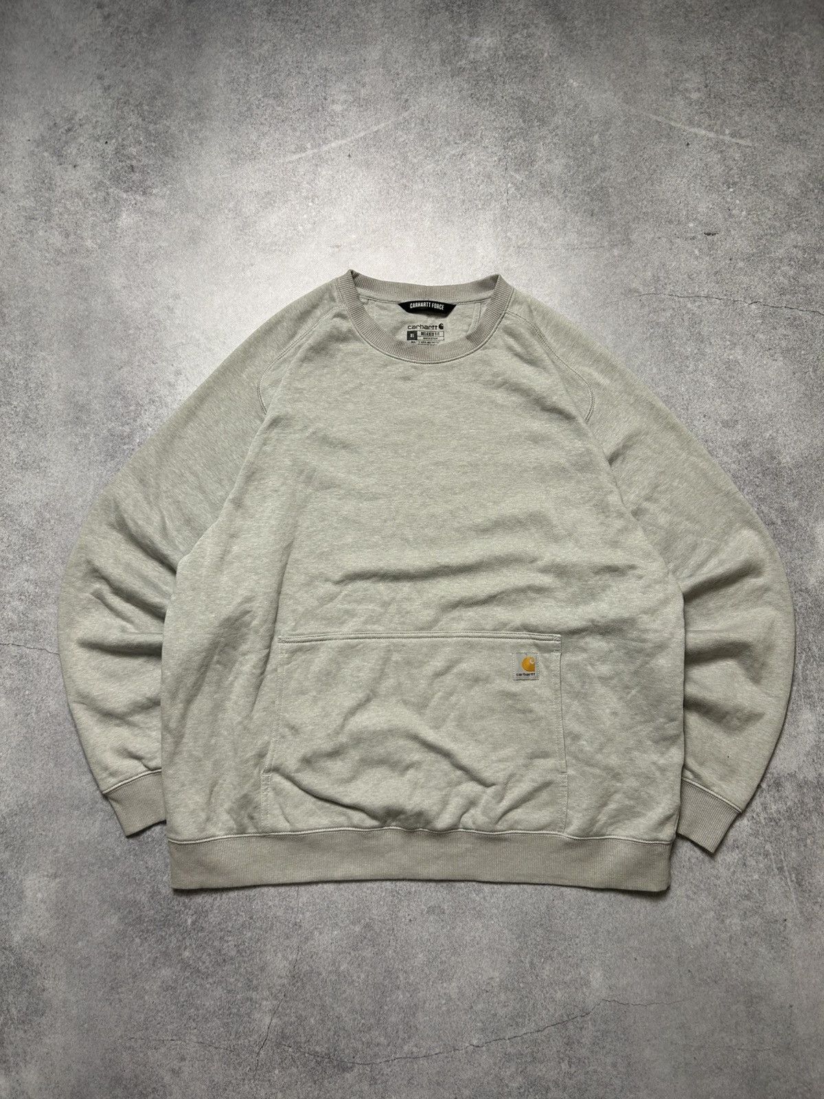 Carhartt CARHARTT FORCE WIP small logo pocket crewneck sweatshirt Size US XL / EU 56 / 4 - 1 Thumbnail
