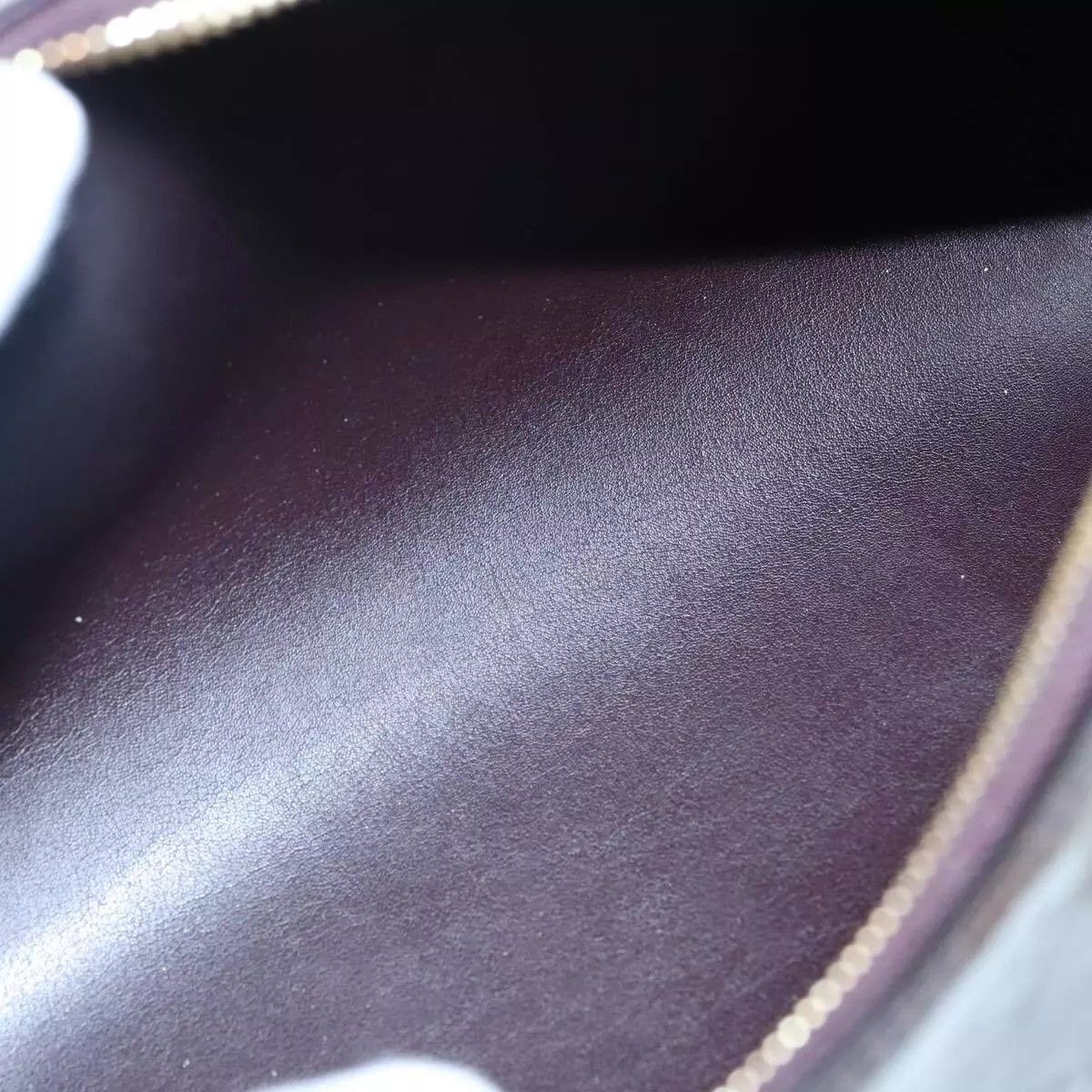 Louis Vuitton LOUIS VUITTON Monogram Vernis Bedford Hand Bag Amarante Size ONE SIZE - 9 Thumbnail