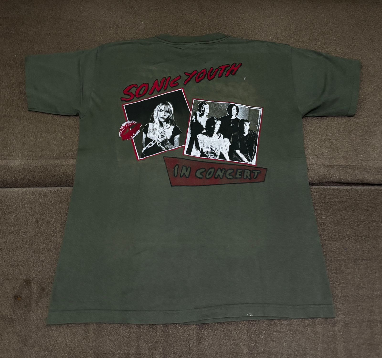 Band Tees Vintage Sonic Youth Shirt Sonic Youth Tour Size US L / EU 52-54 / 3 - 3 Thumbnail