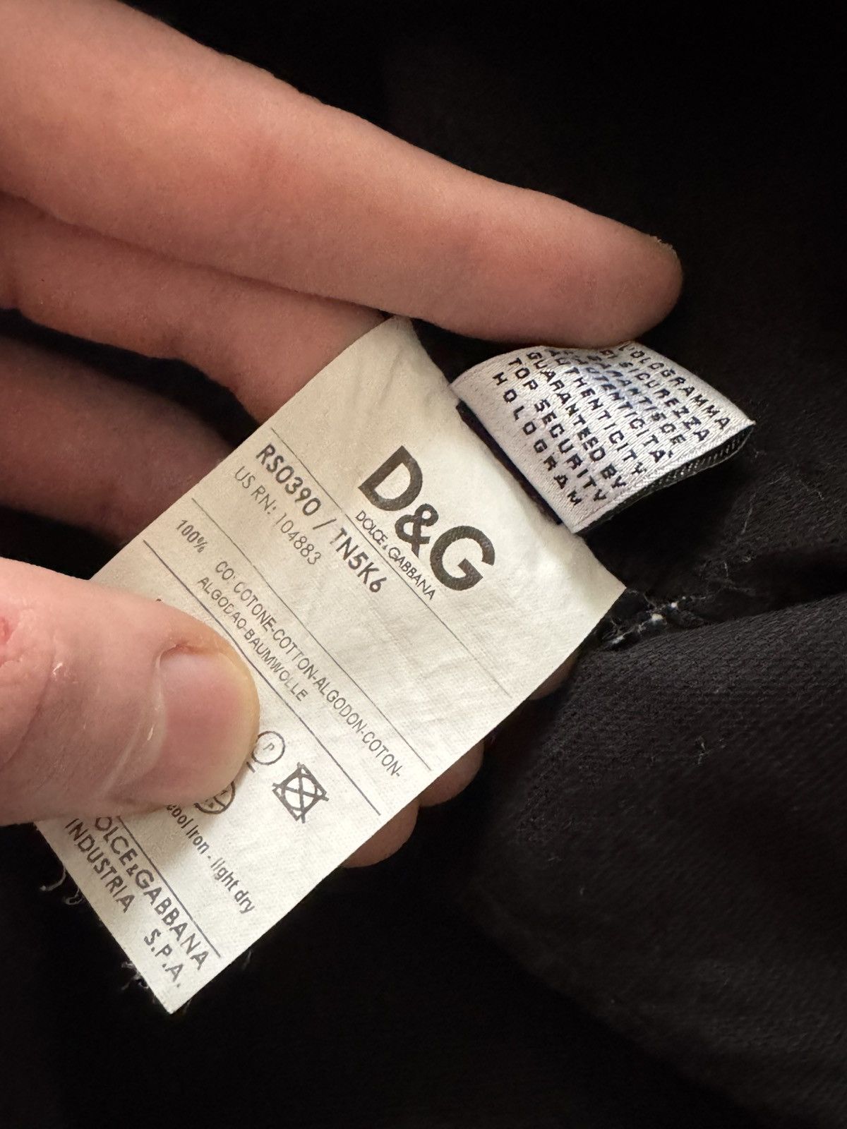 Dolce & Gabbana Vintage Dolce&Gabbana Black Button up Shirt size 52 Size US L / EU 52-54 / 3 - 8 Thumbnail