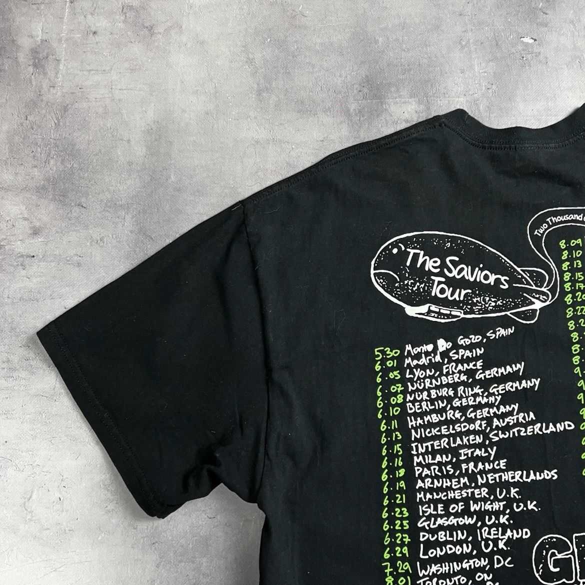 Band Tees Rare!Green Day The Saviors Tour Basket Case Tee Big Logo Y2K Size US XXL / EU 58 / 5 - 10 Thumbnail