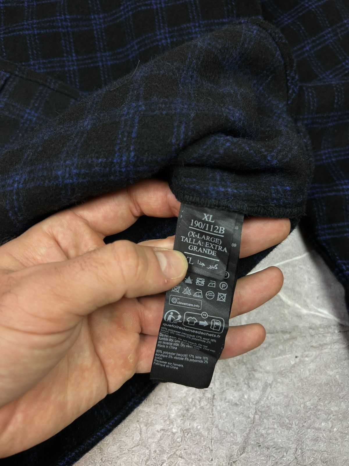Allsaints Allsaints Wool Flannel Shirt Size Xl Size US XL / EU 56 / 4 - 6 Thumbnail