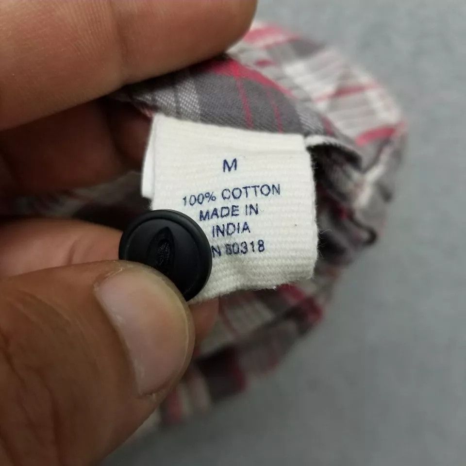Lucky Brand Lucky Brand Shirt Mens Medium Plaid Button Up Pockets Size US M / EU 48-50 / 2 - 7 Thumbnail