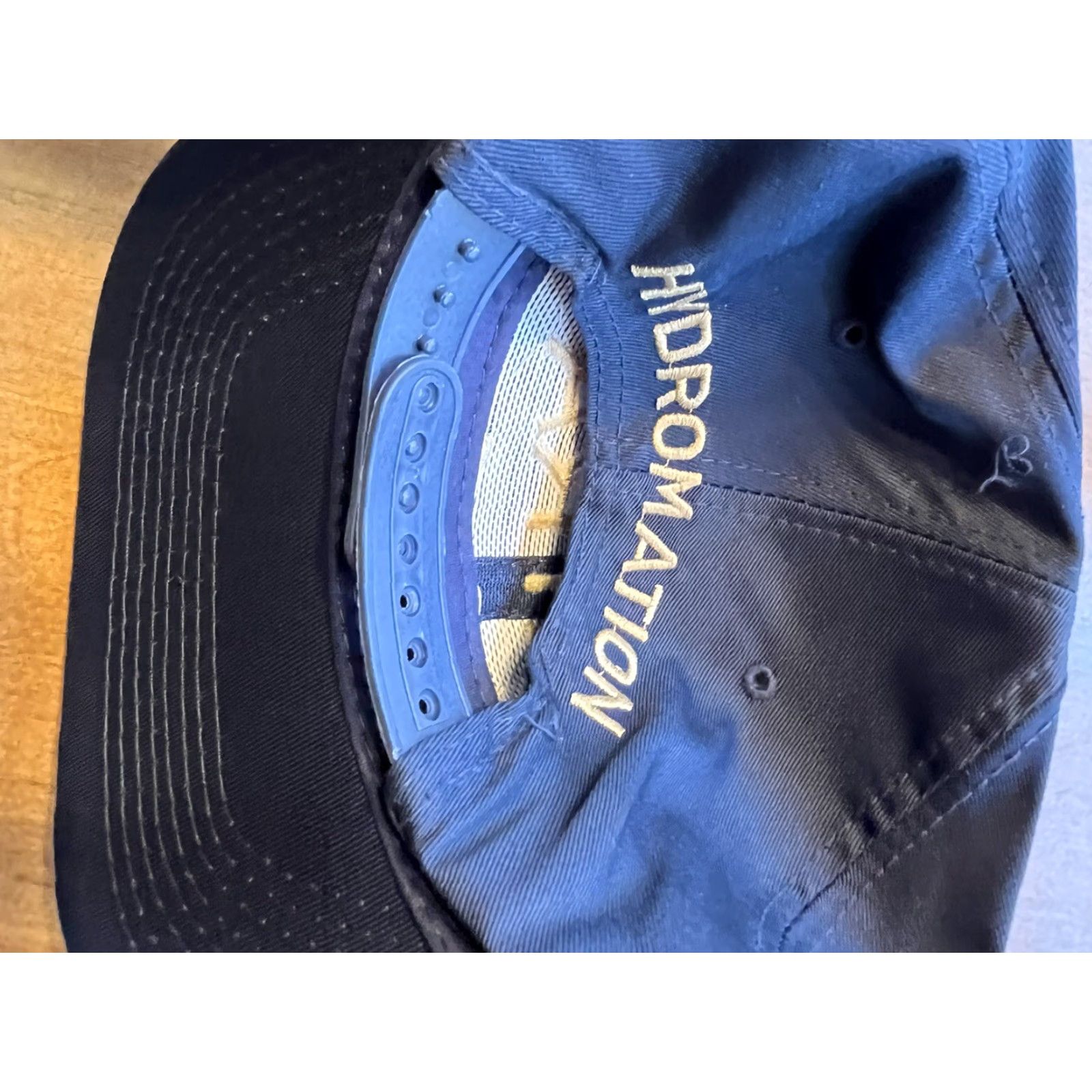 Vintage VINTAGE Cameo Filtra Systems Hydromation Hat Trucker Baseball Cap Blue Snapback Adjustable Men Hat 90s Vintage Trucker Mens Size ONE SIZE - 6 Thumbnail