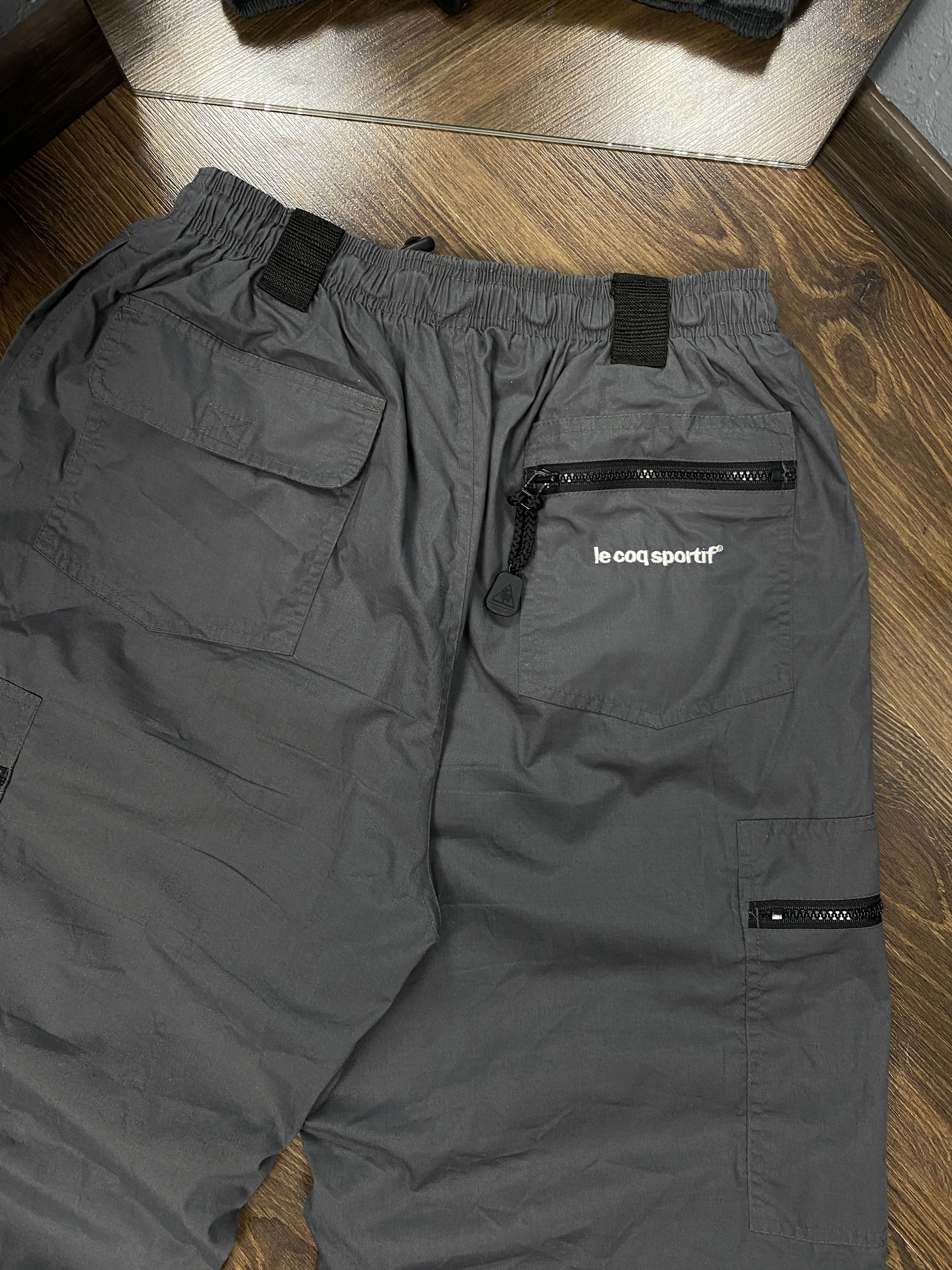 20471120 Le Coq Sportif 90s Vintage Mens Baggy Cargo Pants Size US 32 / EU 48 - 7 Thumbnail
