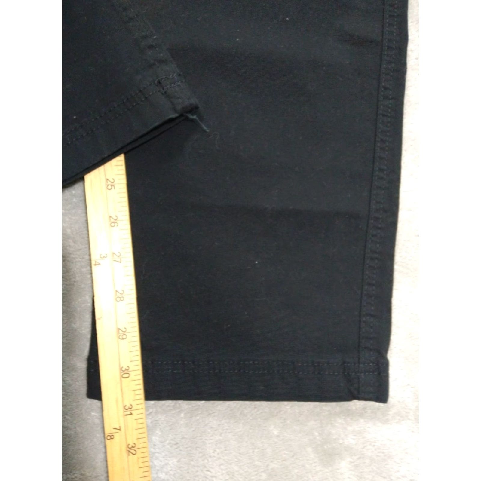 Eddie Bauer Eddie Bauer Pants Mens 36x32 Black Canvas Workwear Straight Pocket(5-Pocket) Regular Size US 36 / EU 52 - 5 Thumbnail