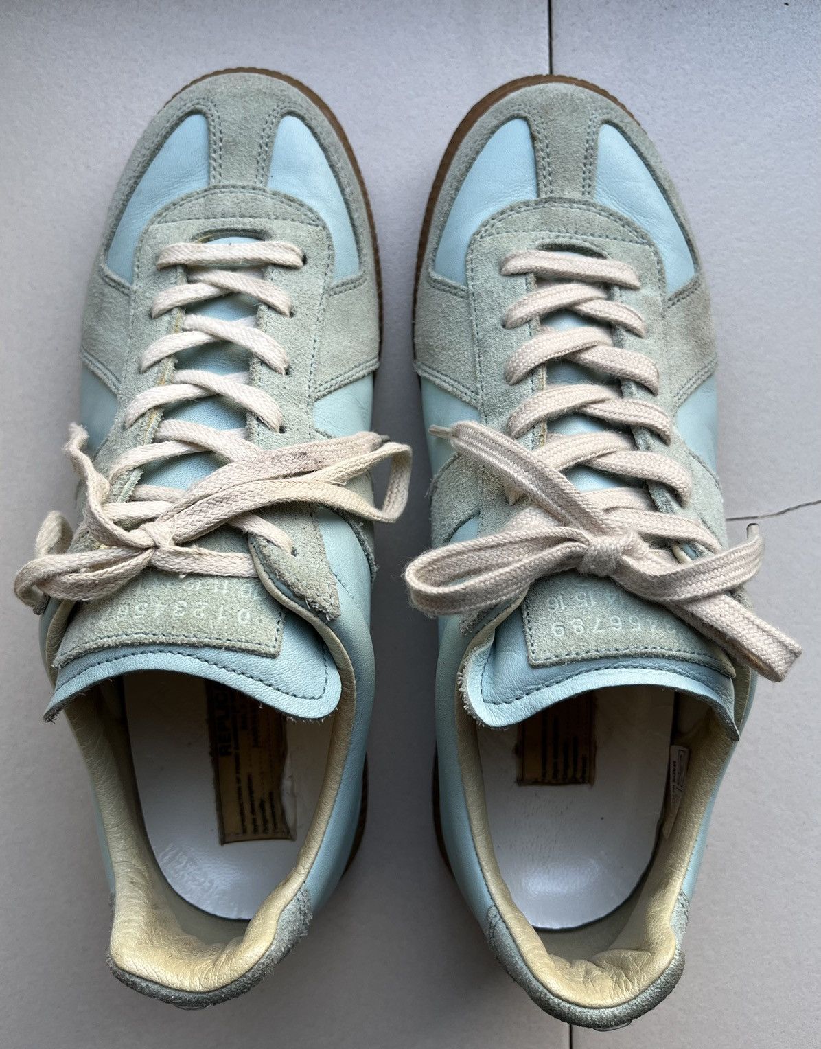 Maison Margiela Martin Era Replica Leather Trainers Size US 8 / IT 38 - 8 Thumbnail