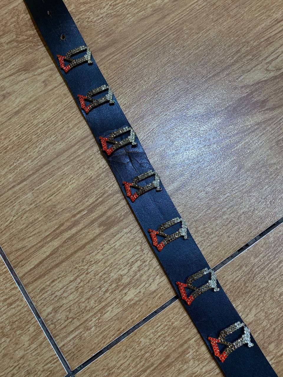 JOHN GALLIANO Gazette G Logo Buckle Belt