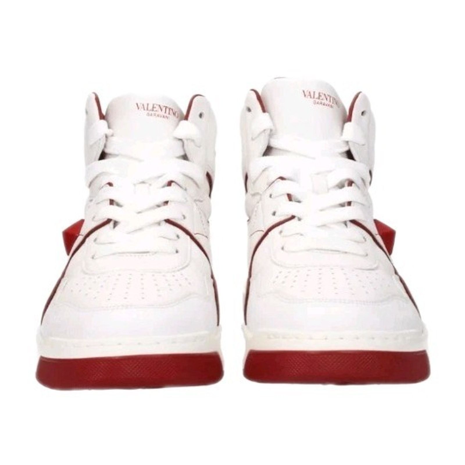 Valentino Valentino Garavani Sneakers Men Leather White/Red US 10. Size US 10 / EU 43 - 4 Thumbnail