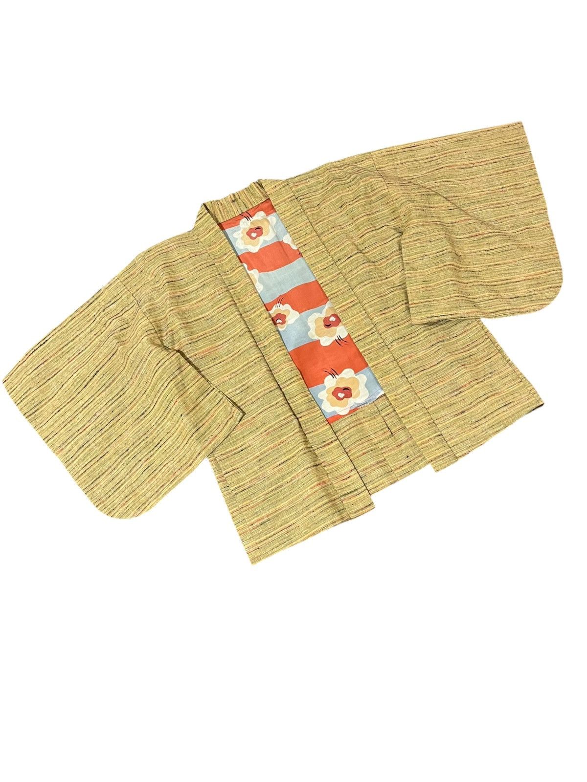 Japanese Brand × Vintage Vintage kimono jacket handmade hanten jacket Size US L / EU 52-54 / 3 - 1 Thumbnail