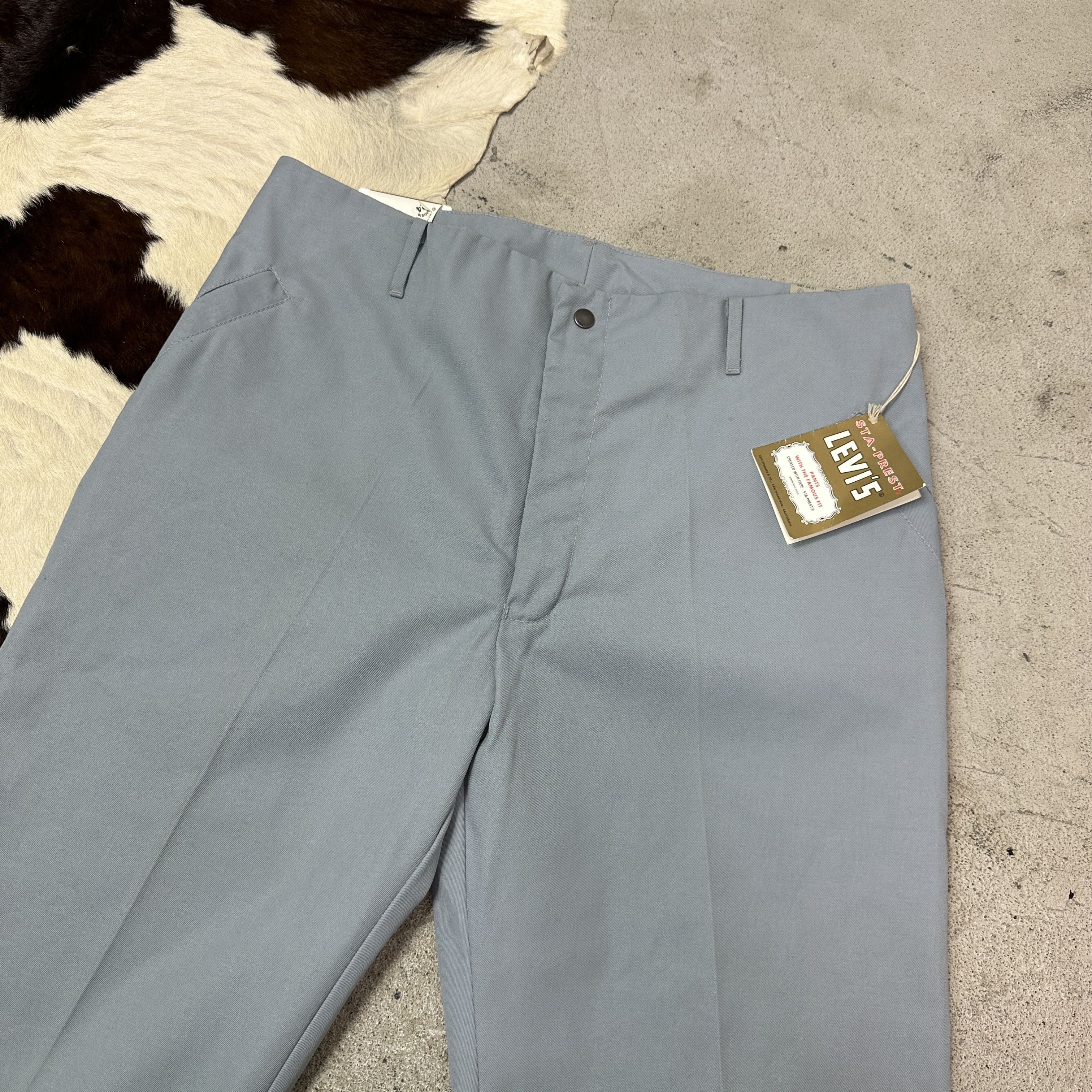 Levi's Vintage Classy Elegant Levi's Sta Prest Pants Y2K Size 25" / US 0 / IT 36 - 2 Thumbnail