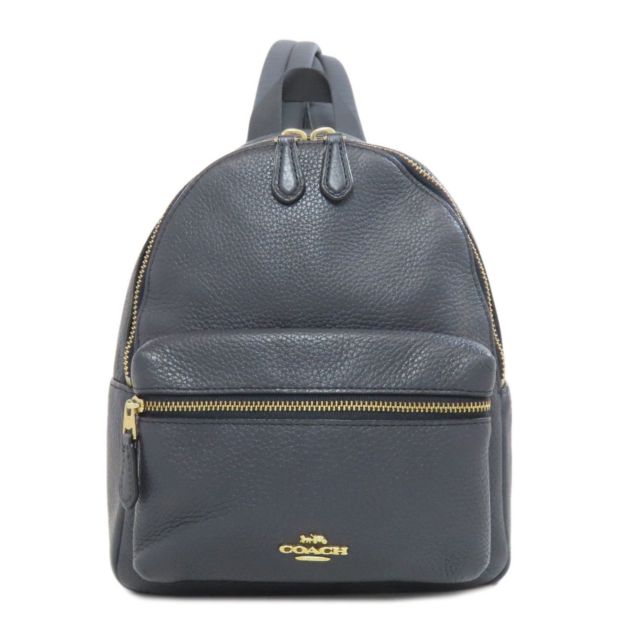 Coach mini charlie backpack size online