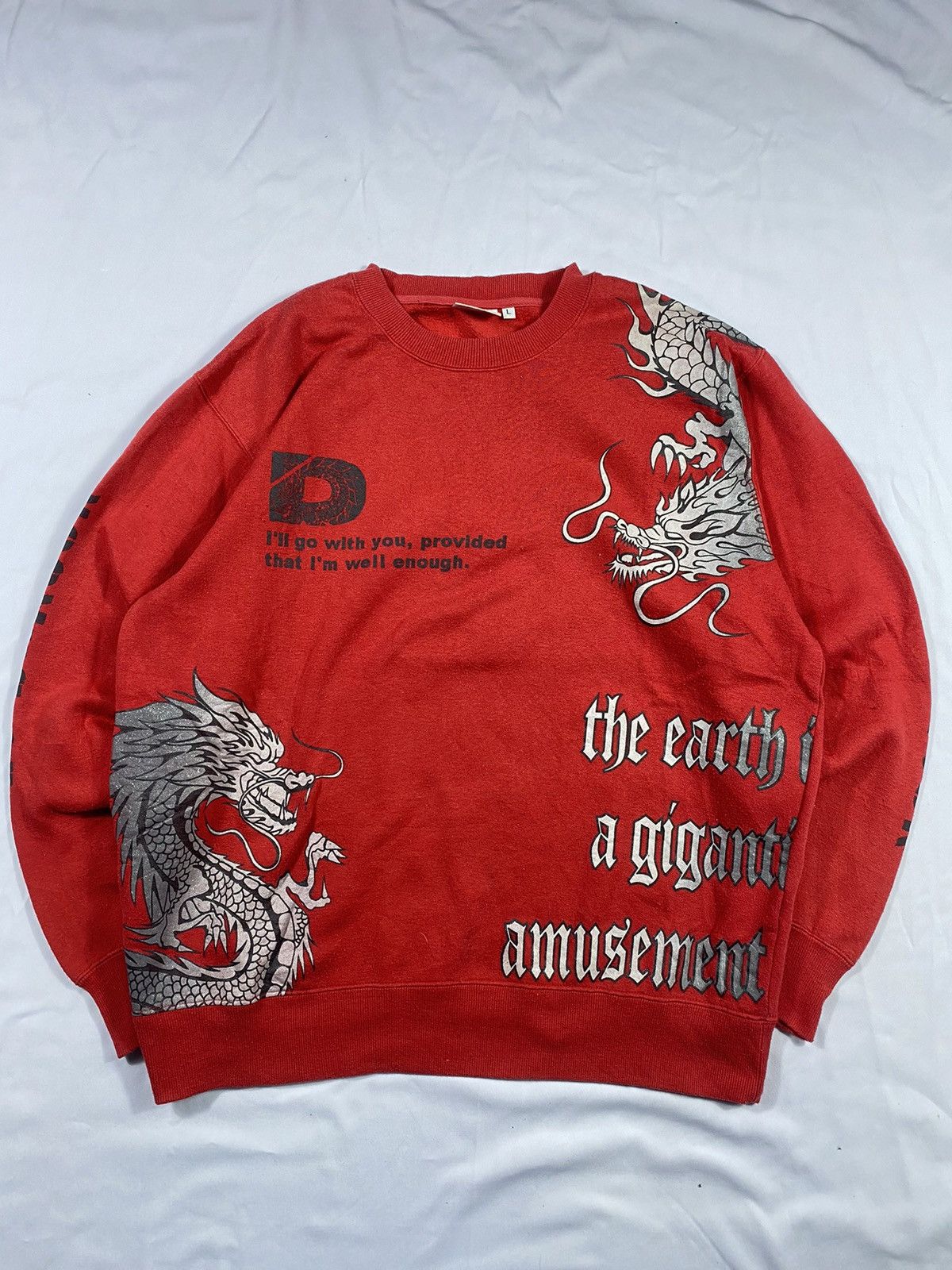 Japanese Brand japanese Sukajan Dragon style long slevee Size US L / EU 52-54 / 3 - 1 Thumbnail