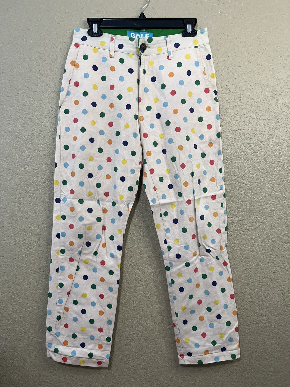 Golf Wang Golf Wang Polka Dot Chino Pants Size 28 Size US 28 / EU 44 - 1 Thumbnail