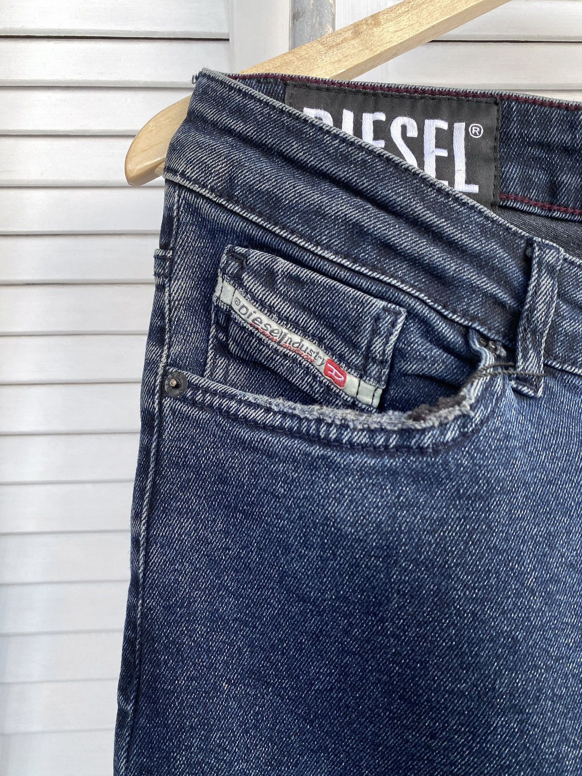 Diesel DIESEL BUSTER Stretch Regular Denim Jeans Pants Y2K Size US 34 / EU 50 - 6 Thumbnail