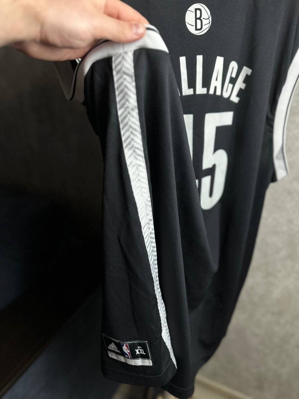 NBA Adidas Jersey Brooklyn Nets #45 Gerald Wallace Size US XL / EU 56 / 4 - 8 Thumbnail