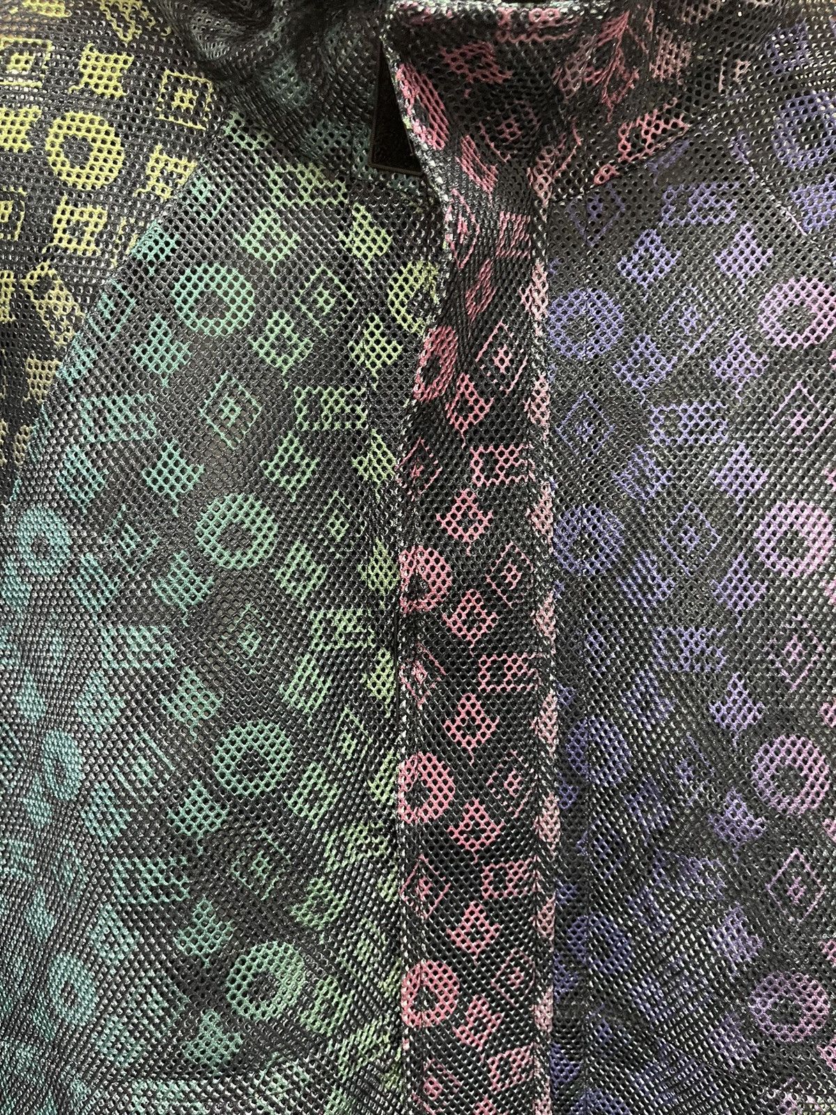 Designer Vintage Mesh Jacket Inspired LV Gradient Design Size US XL / EU 56 / 4 - 3 Thumbnail
