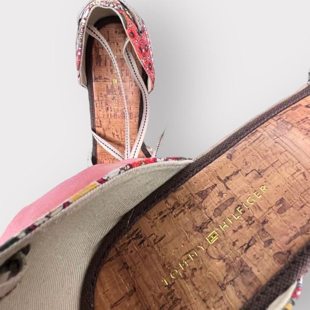 Tommy Hilfiger Tommy Hilfiger Womens 10 Espadrille Wedge High Heel Bohemian Size US 10 / IT 40 - 7 Thumbnail