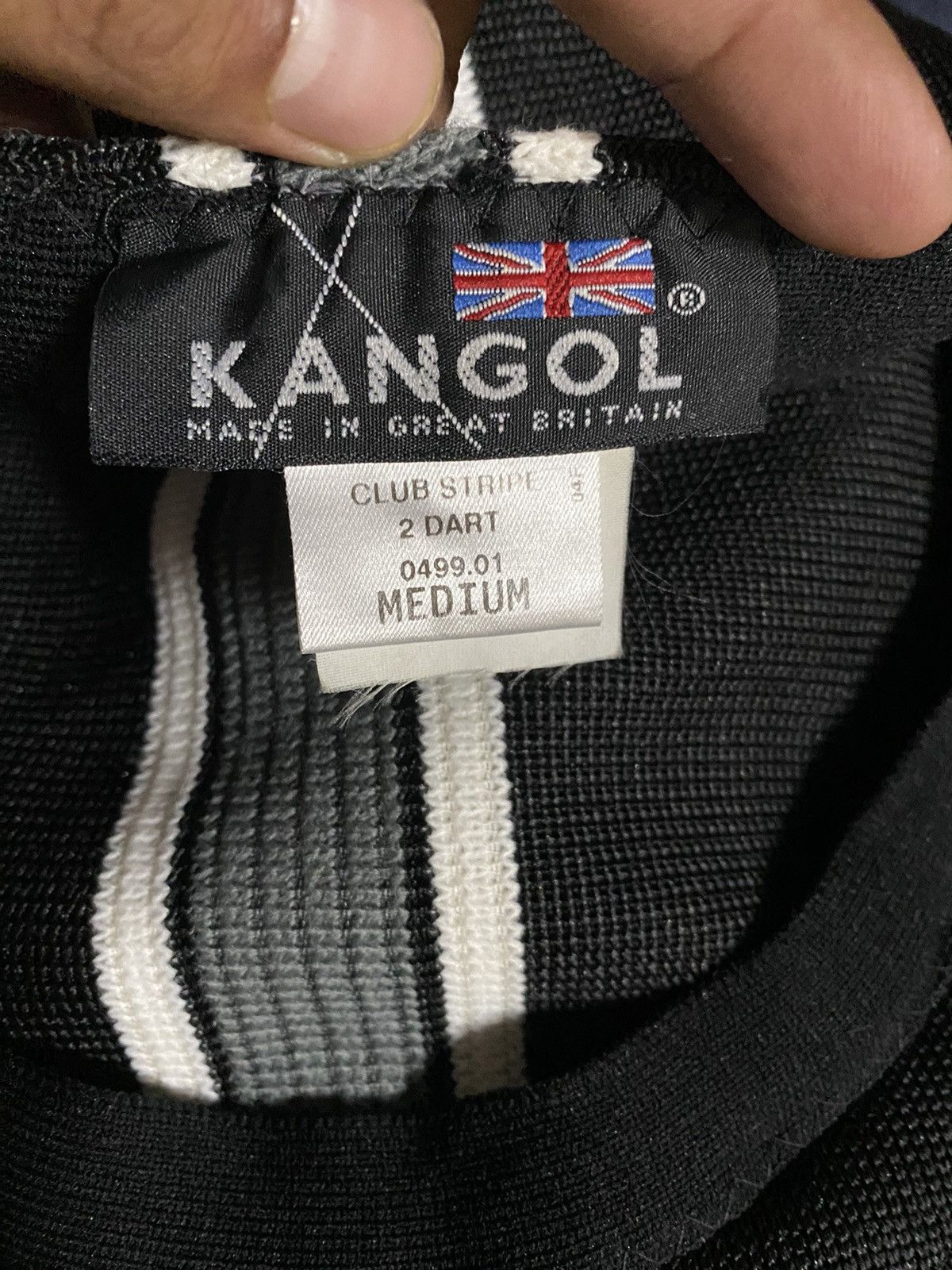 Kangol × Vintage Vintage Kangol Baretta Club Stripe Team 4 Dave Irene Size ONE SIZE - 5 Thumbnail