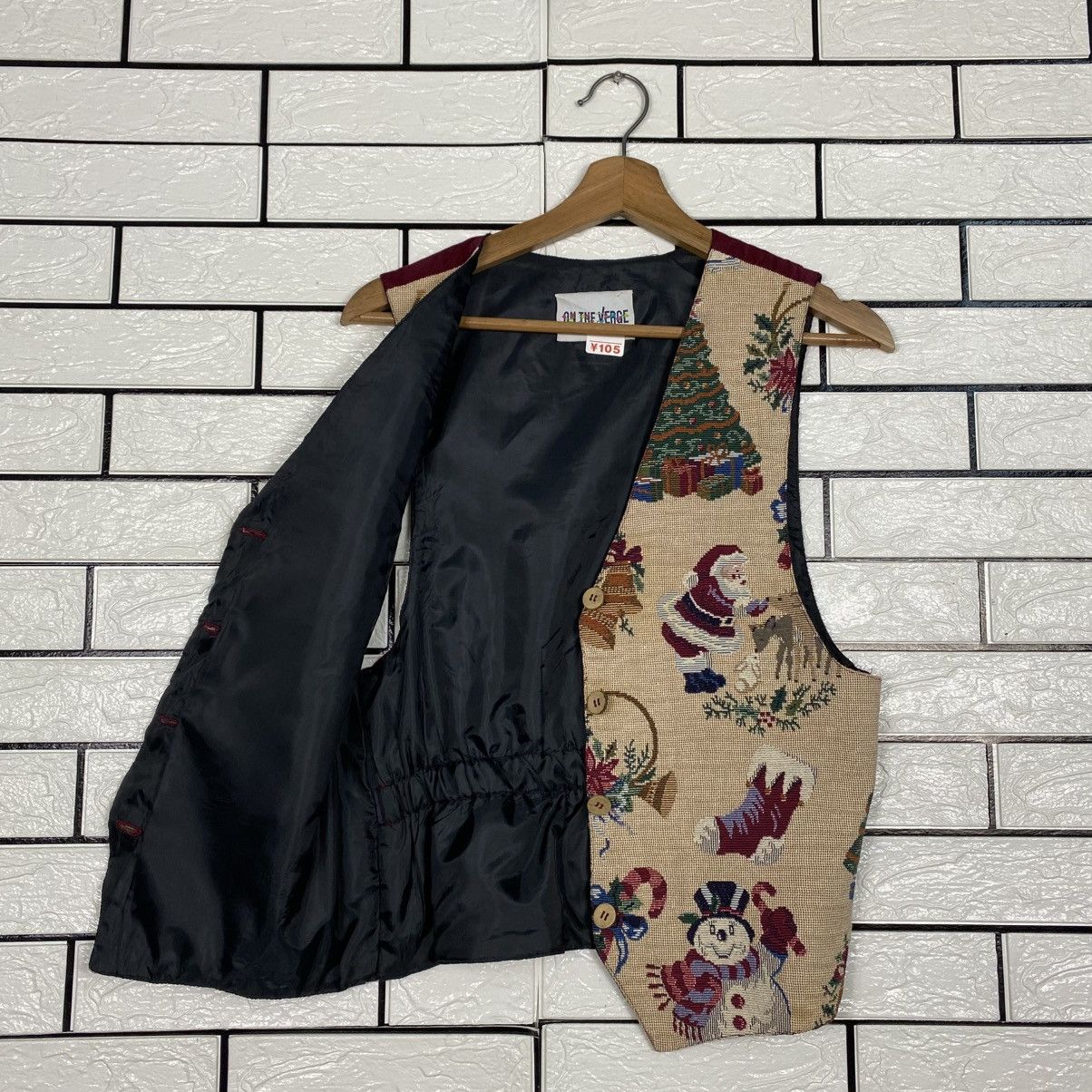 Japanese Brand 📌Vintage Waist Coats On The Verge Full Print Issey Miyake Size US M / EU 48-50 / 2 - 12 Thumbnail