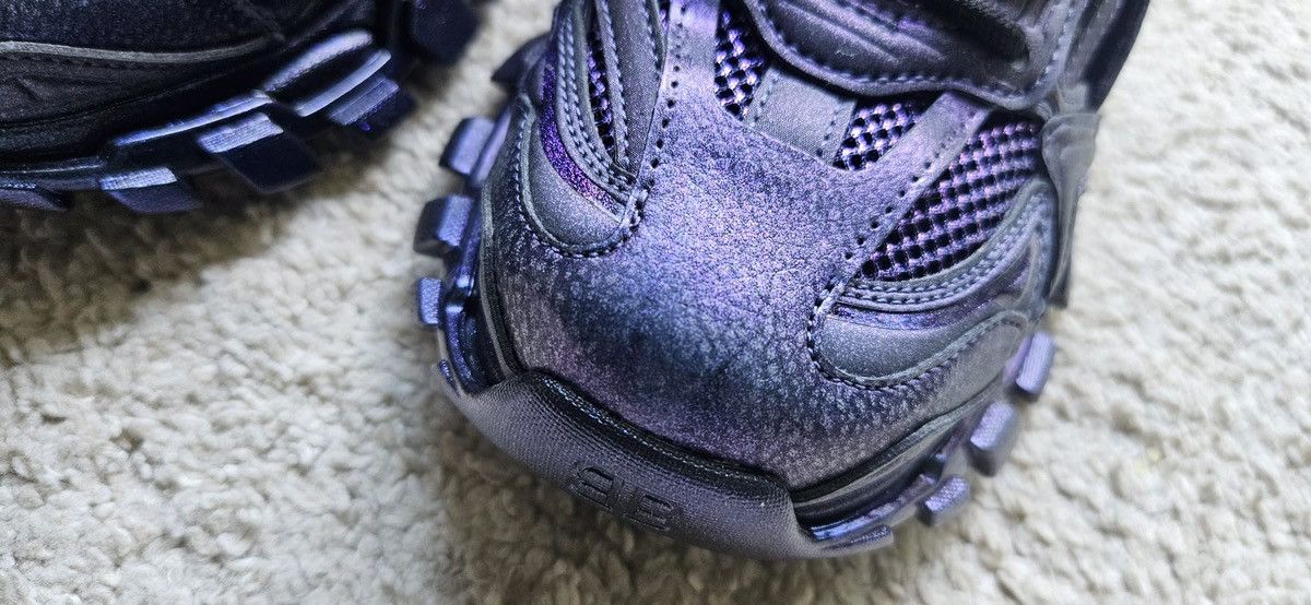 Balenciaga Balenciaga track 2 Metallic purple Size US 10 / IT 40 - 15 Thumbnail