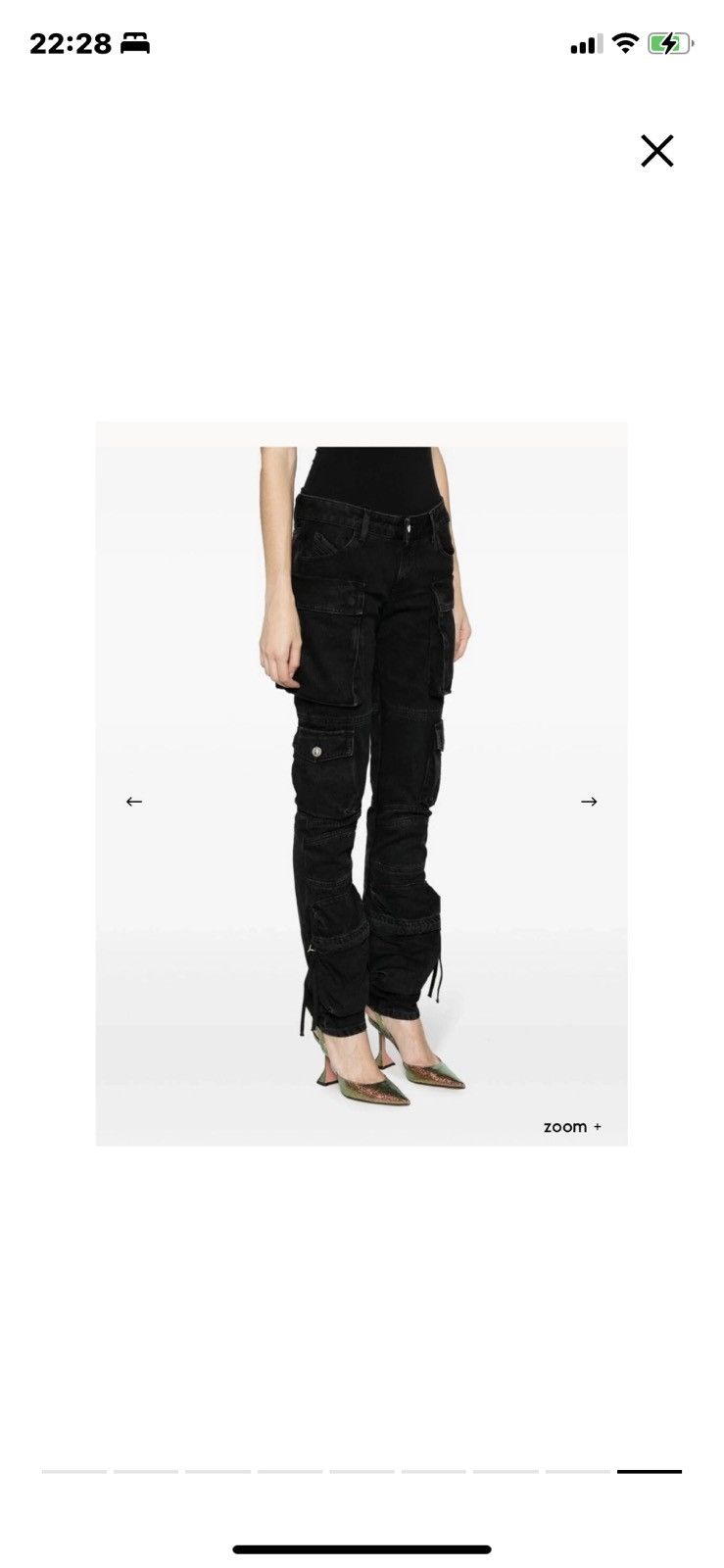 The Attico The Attico Essie cargo trousers size 28 Size 28" / US 6 / IT 42 - 9 Thumbnail