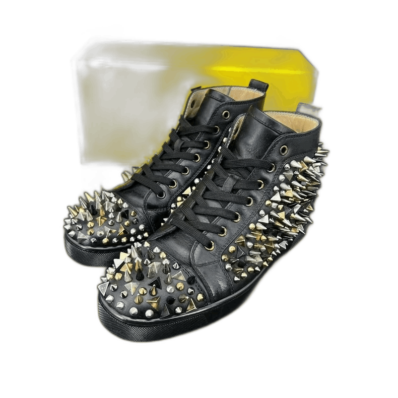 Christian Louboutin christian louboutin spiked high top sneakers Size US 10 / EU 43 - 1 Thumbnail