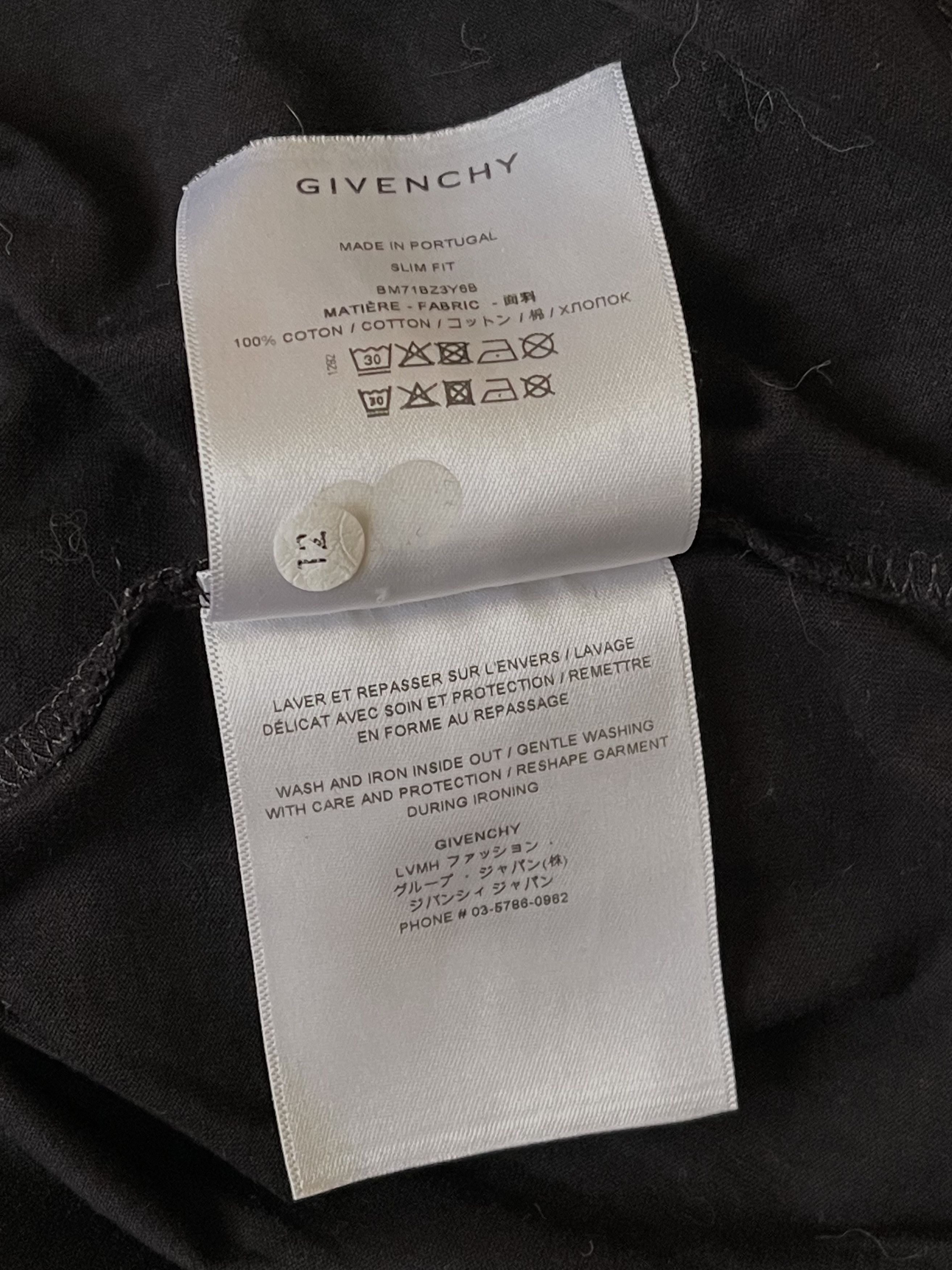 Givenchy Givenchy Cone Print T-Shirt Black Size US M / EU 48-50 / 2 - 4 Thumbnail