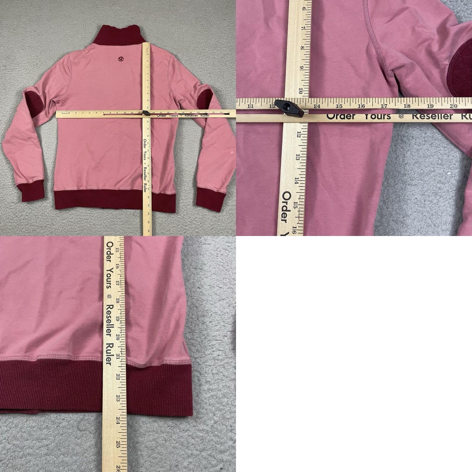 Lululemon VINTAGE Lululemon Jacket Women’s 6 Red Slalom Full Zip Quilted Athletic Jacket Pockets Logo Size M / US 6-8 / IT 42-44 - 9 Thumbnail