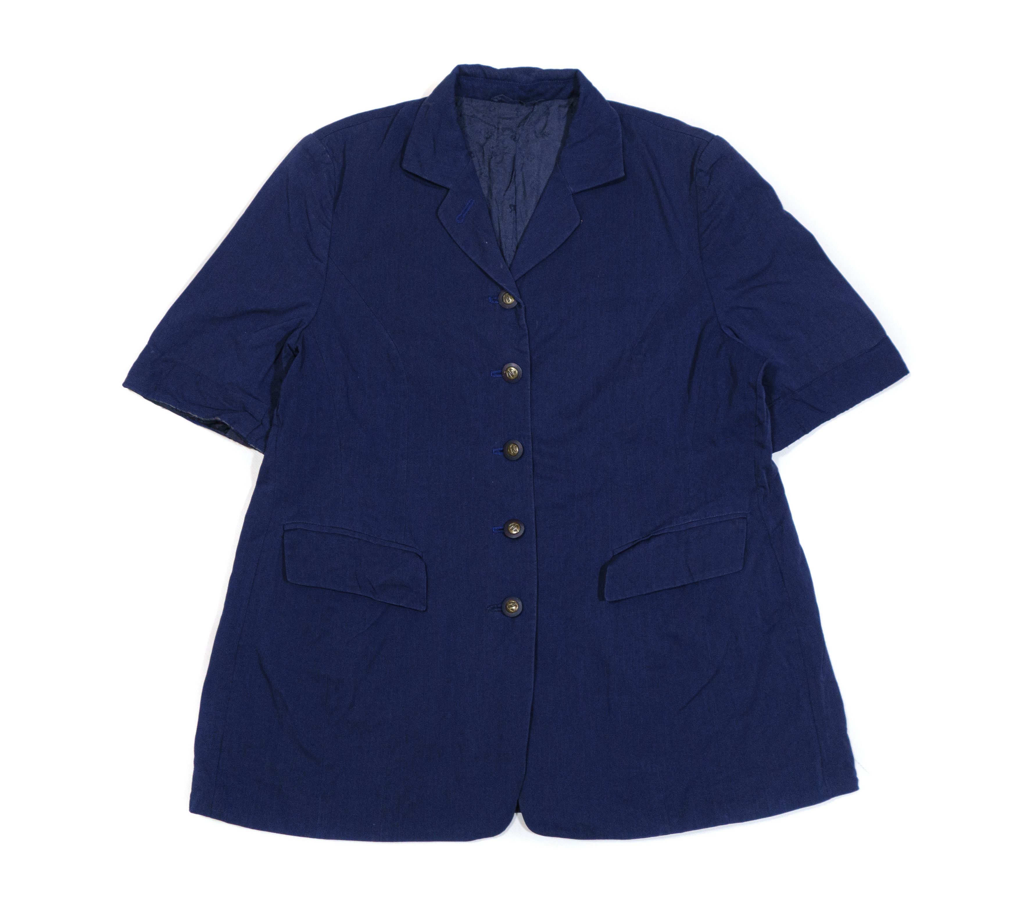 Celine 80S Shortsleeve Blazer Vintage Size L / US 10 / IT 46 - 1 Thumbnail