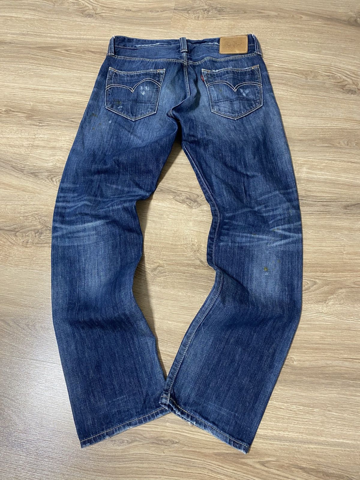 Levi's Levi’s Asian Tag 505 Slim Straight Distressed denim Jeans 34 Size US 34 / EU 50 - 13 Thumbnail